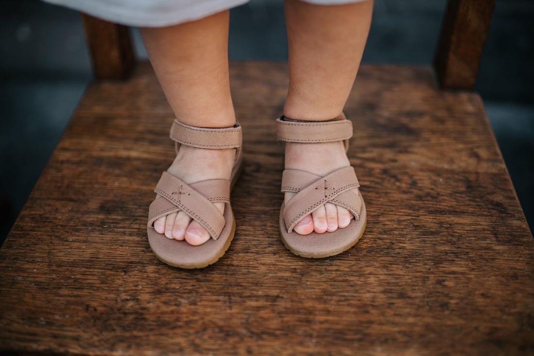 Botis Sandals | Taupe Leather
