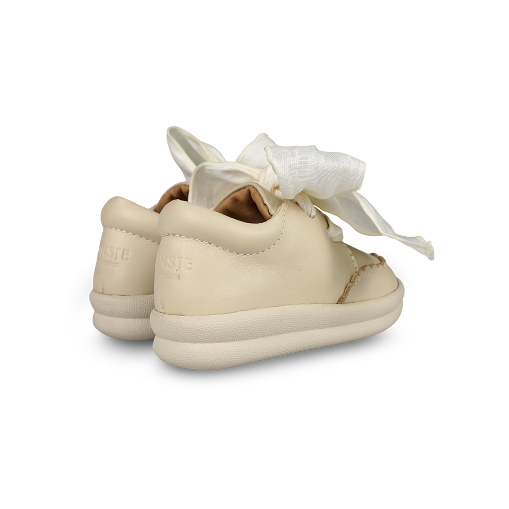 Brookli Sneakers | Cream Leather