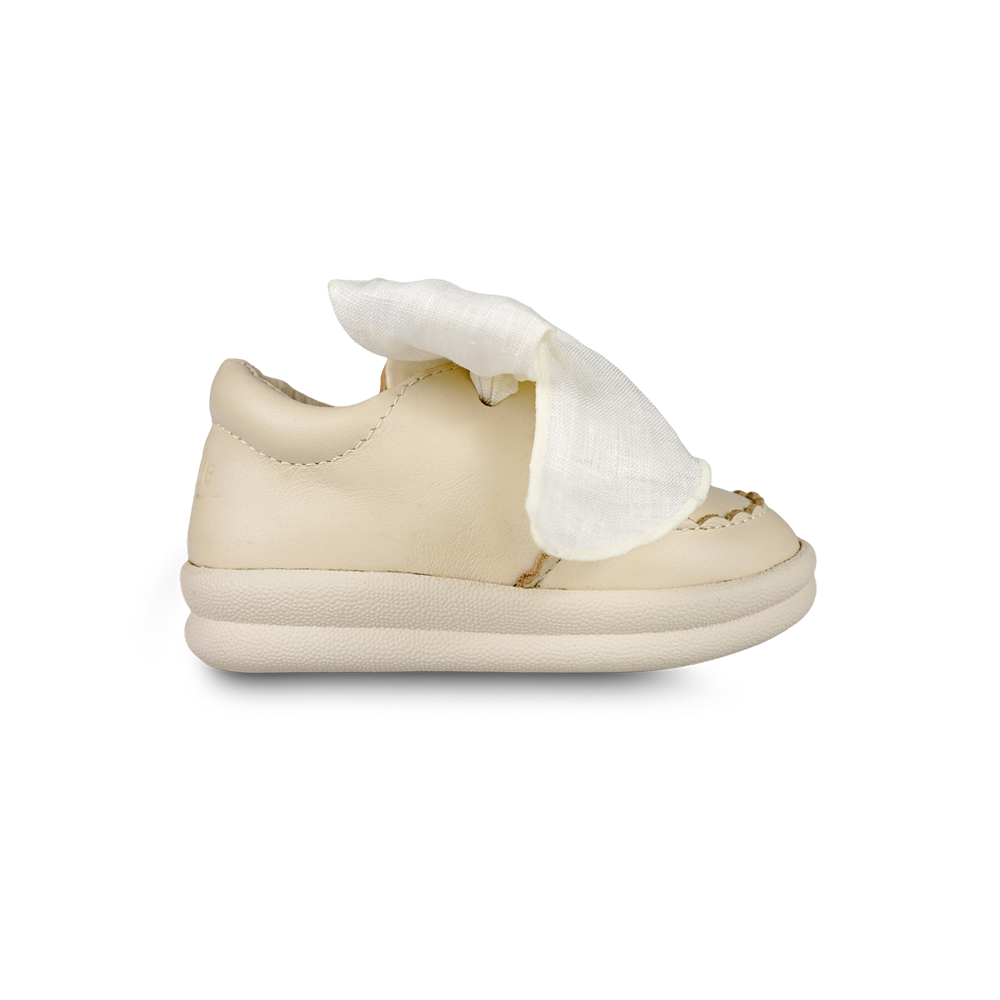 Brookli Sneakers | Cream Leather