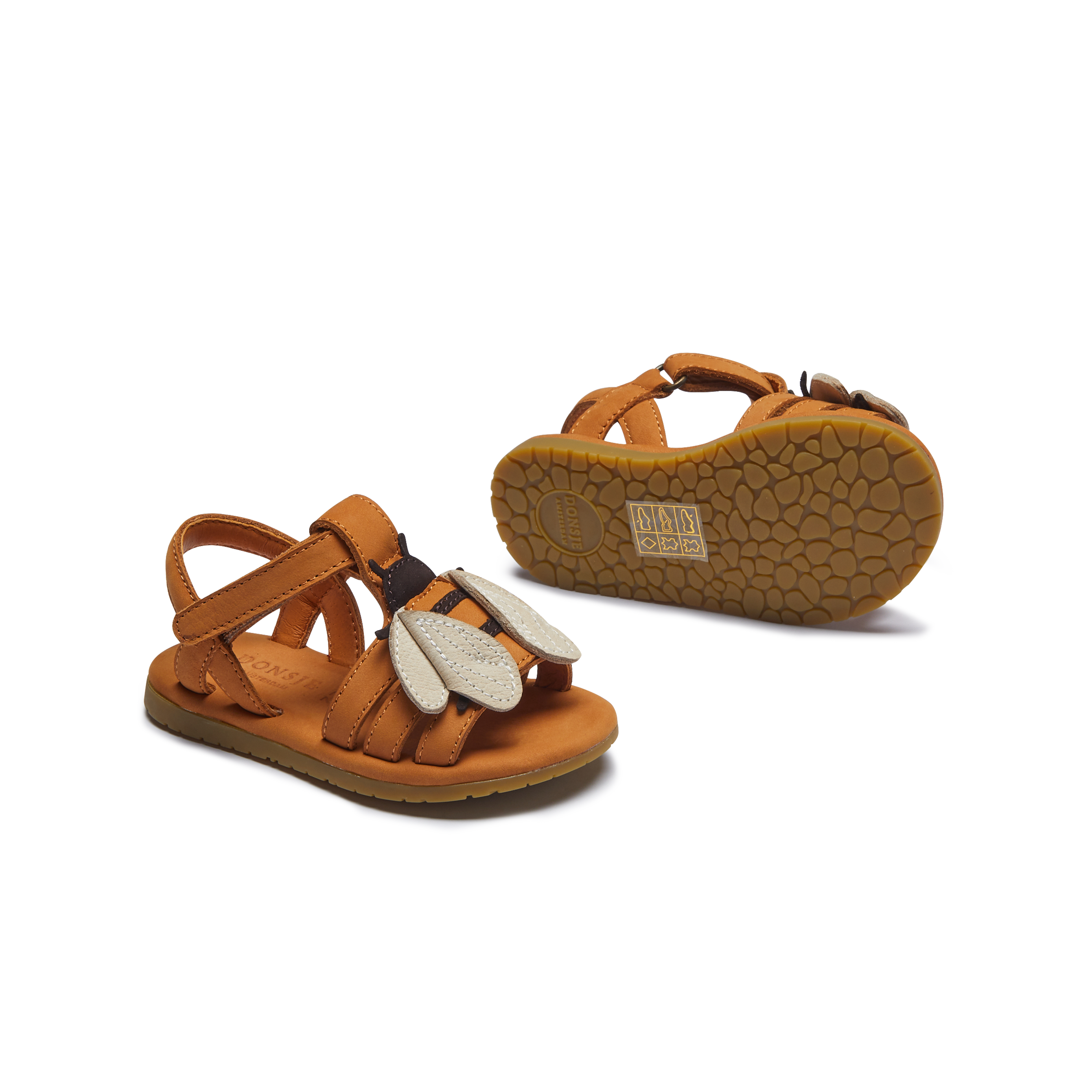 Jiles Sky Sandals | Bee | Toffee Nubuck