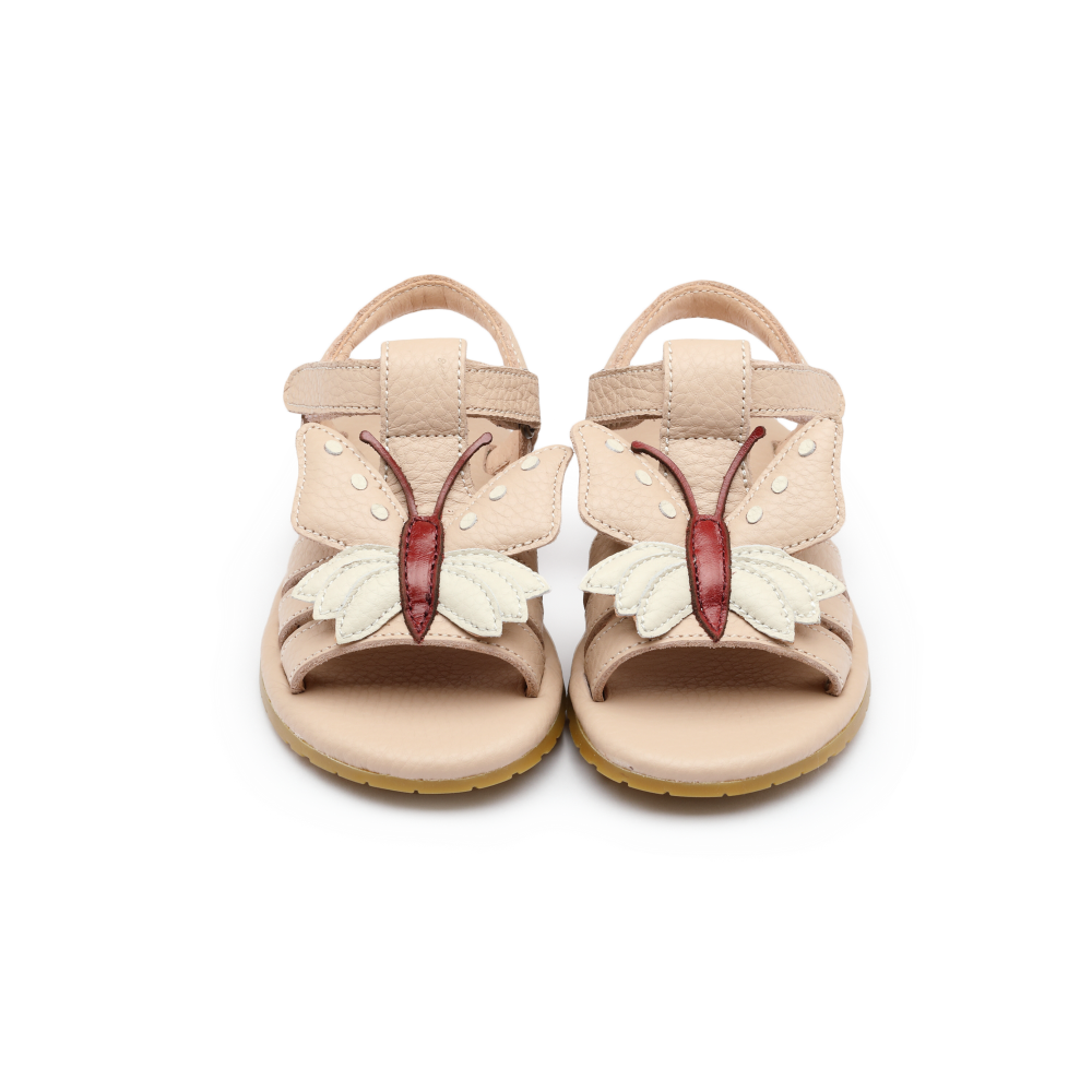 Jiles Sky Sandals | Butterfly | Light Rose Leather
