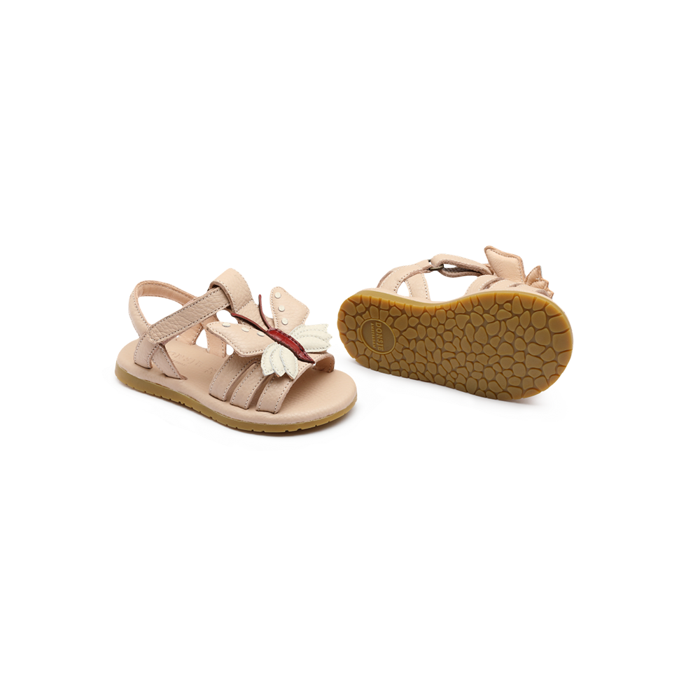 Jiles Sky Sandals | Butterfly | Light Rose Leather