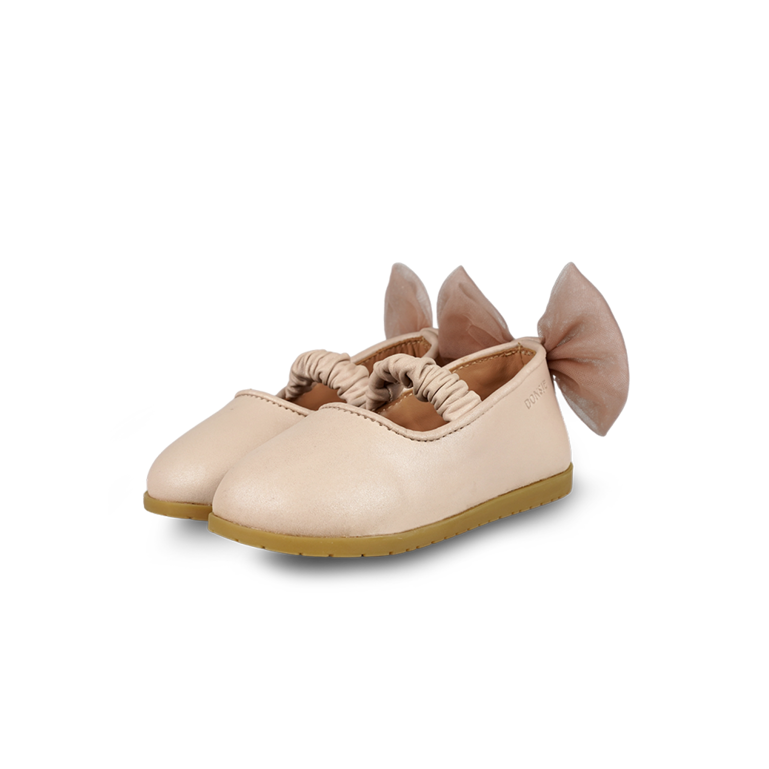 Taatie Ballerinas | Powder Metallic Nubuck