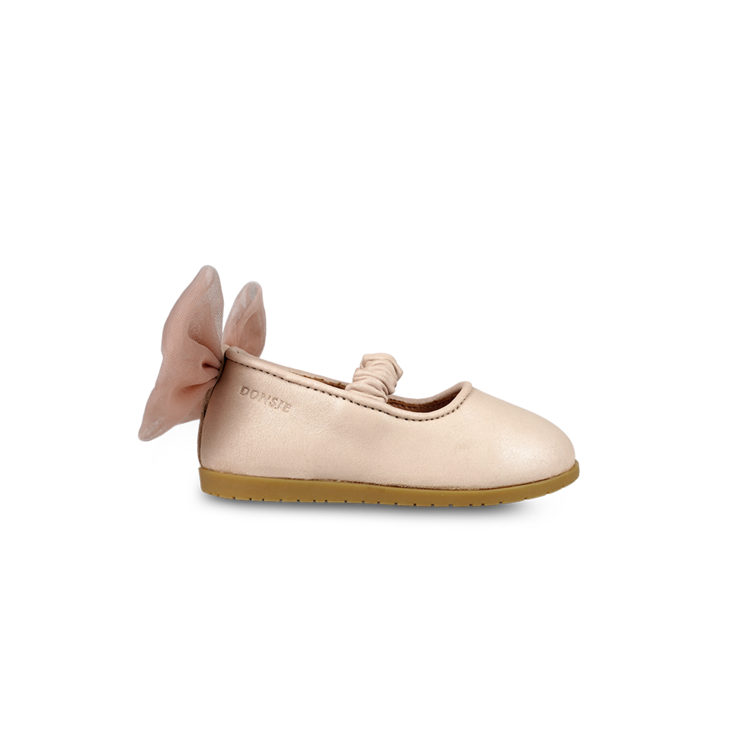 Taatie Ballerinas | Powder Metallic Nubuck