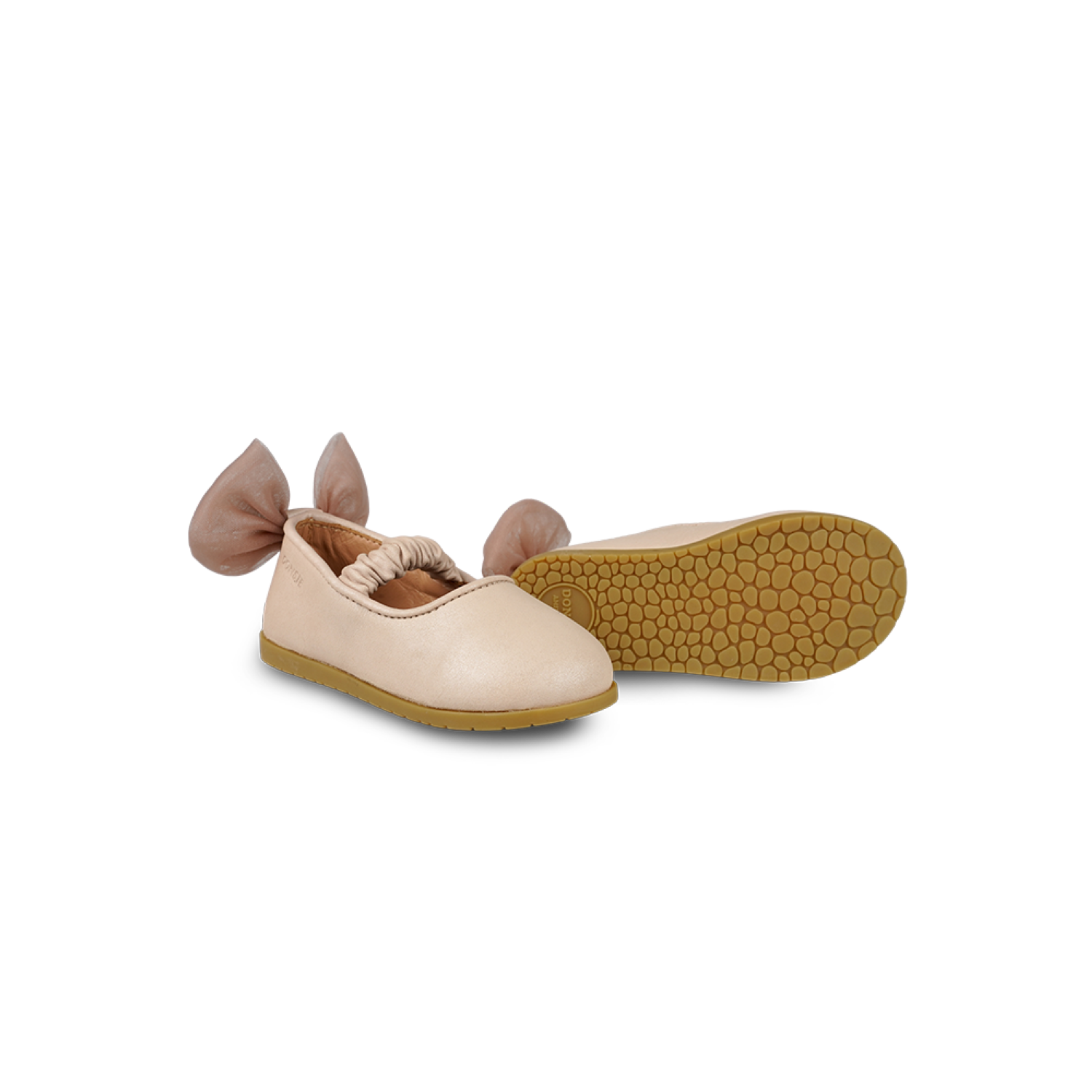 Taatie Ballerinas | Powder Metallic Nubuck