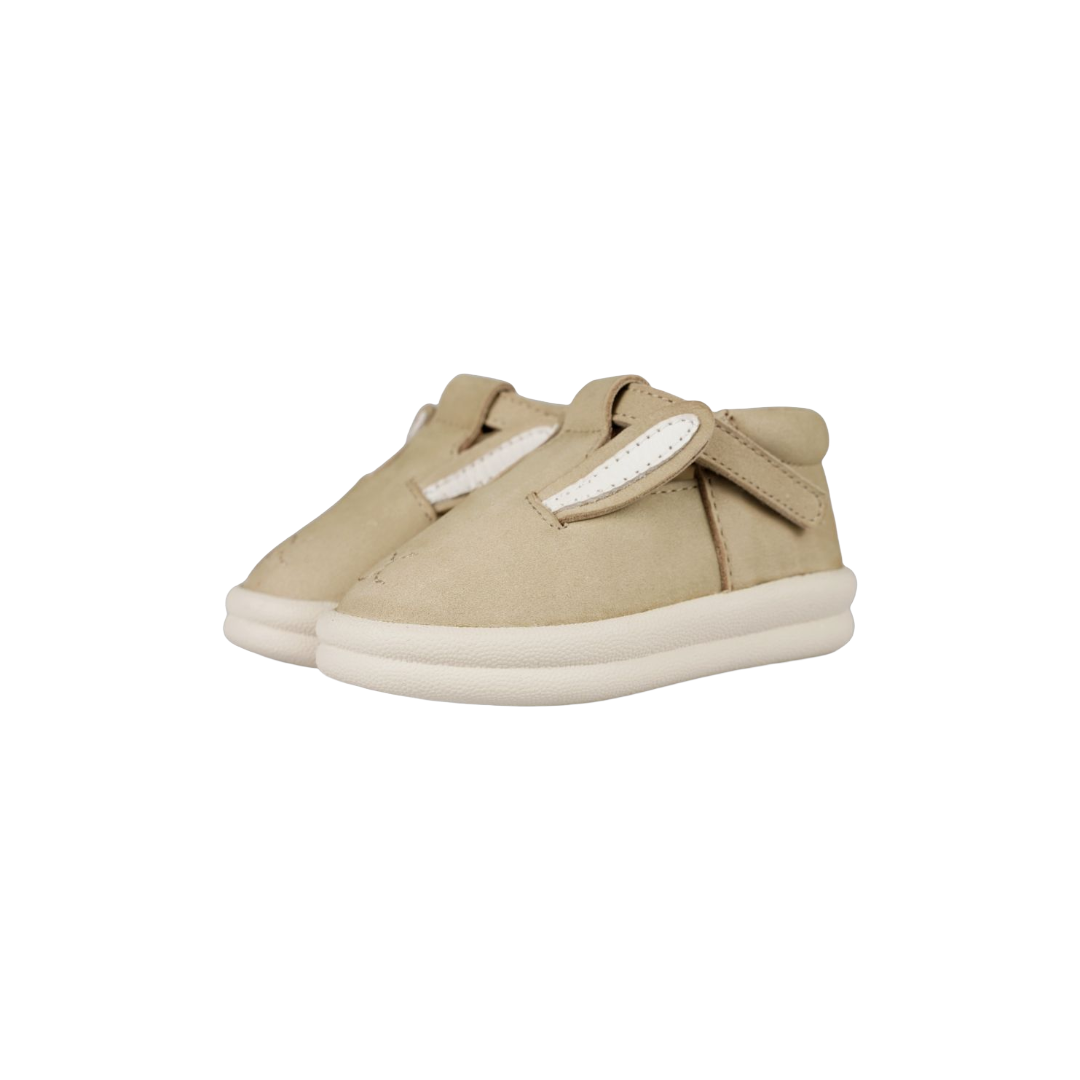 Zazo Classic Shoes | Bunny | Taupe Nubuck