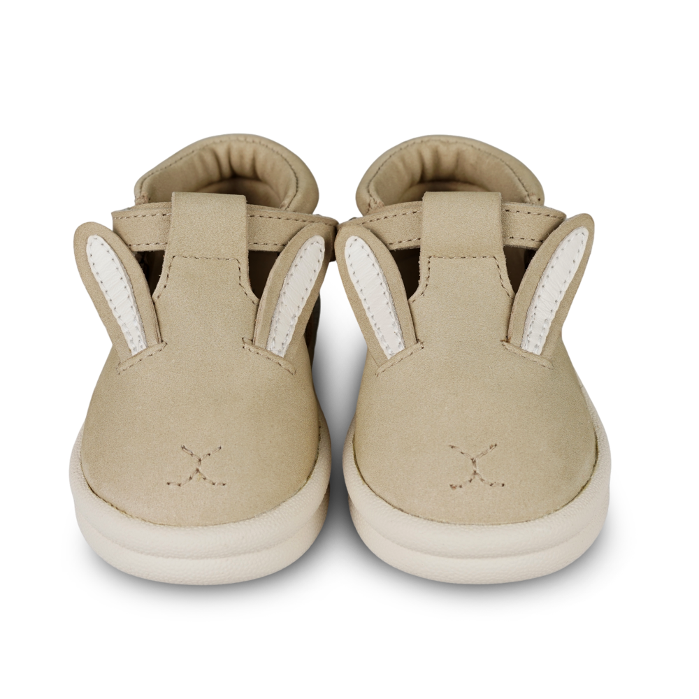 Zazo Classic Shoes | Bunny | Taupe Nubuck
