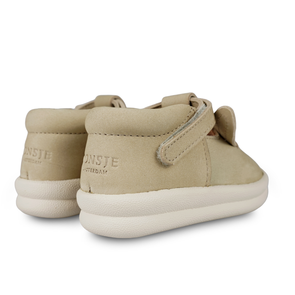 Zazo Classic Shoes | Bunny | Taupe Nubuck