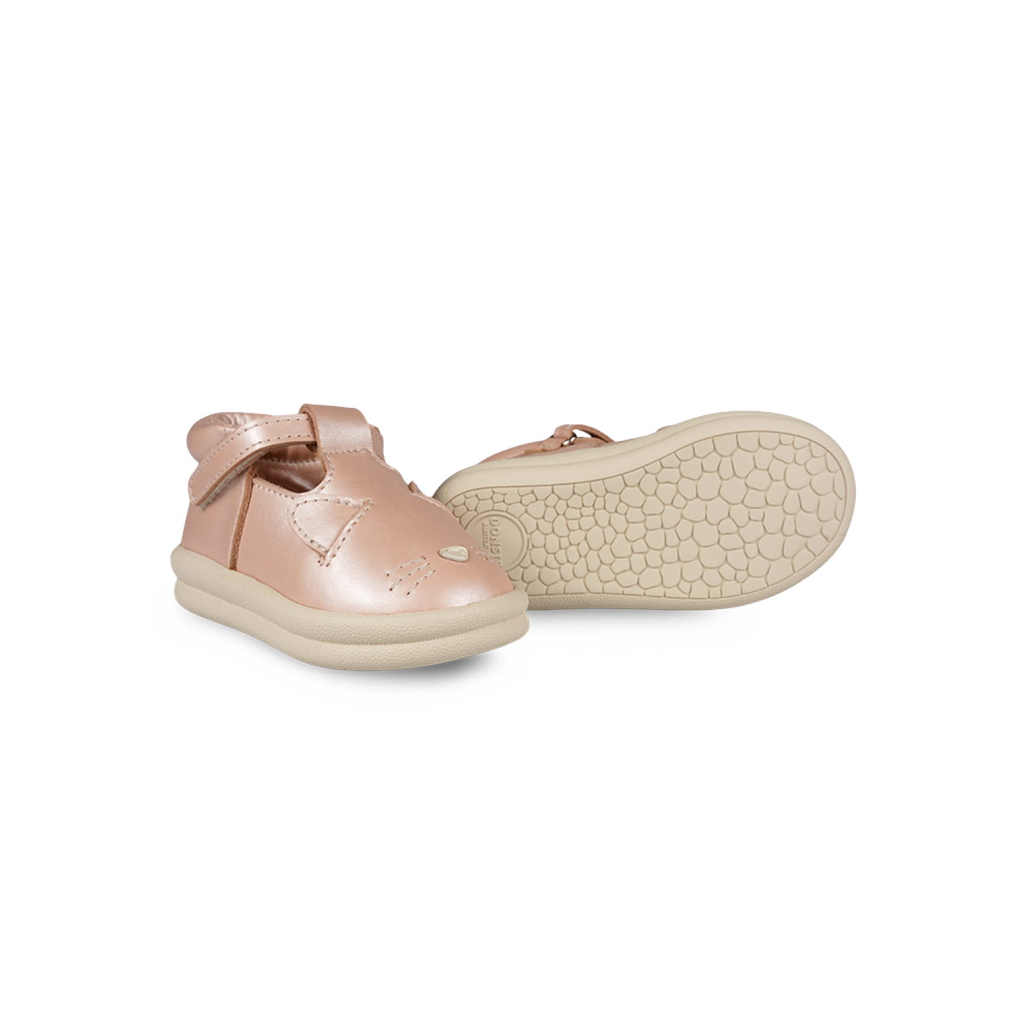Zilpa Shoes | Cat | Rose Metallic Leather