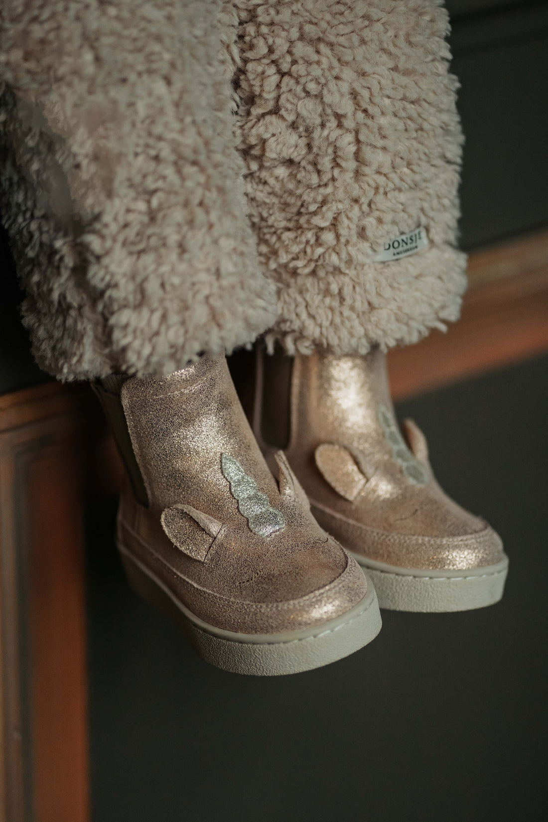 Kheera Boots | Unicorn | Powder Metallic Leather