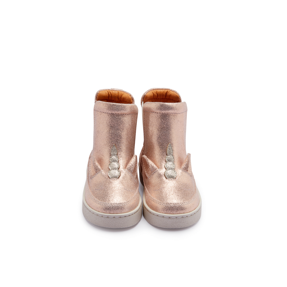 Kheera Boots | Unicorn | Powder Metallic Leather