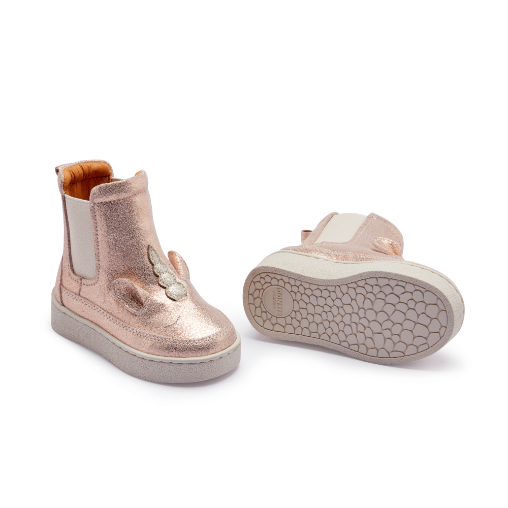 Kheera Boots | Unicorn | Powder Metallic Leather
