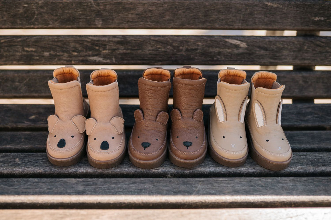 Thudo Classic Boots | Bunny | Taupe Leather