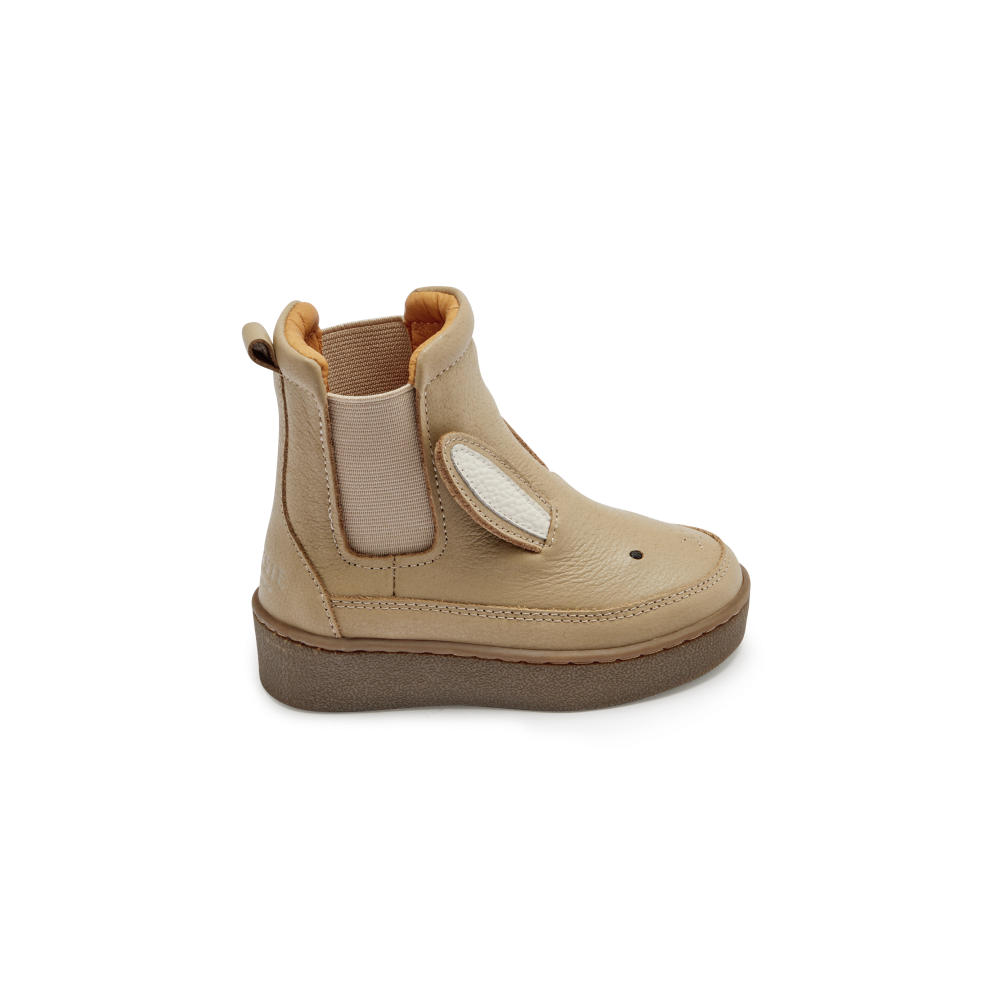 Thudo Classic Boots | Bunny | Taupe Leather