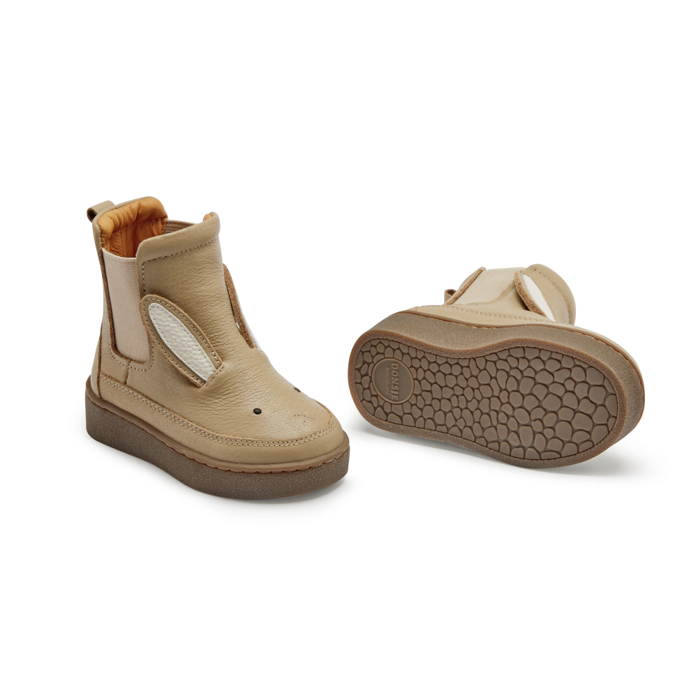 Thudo Classic Boots | Bunny | Taupe Leather