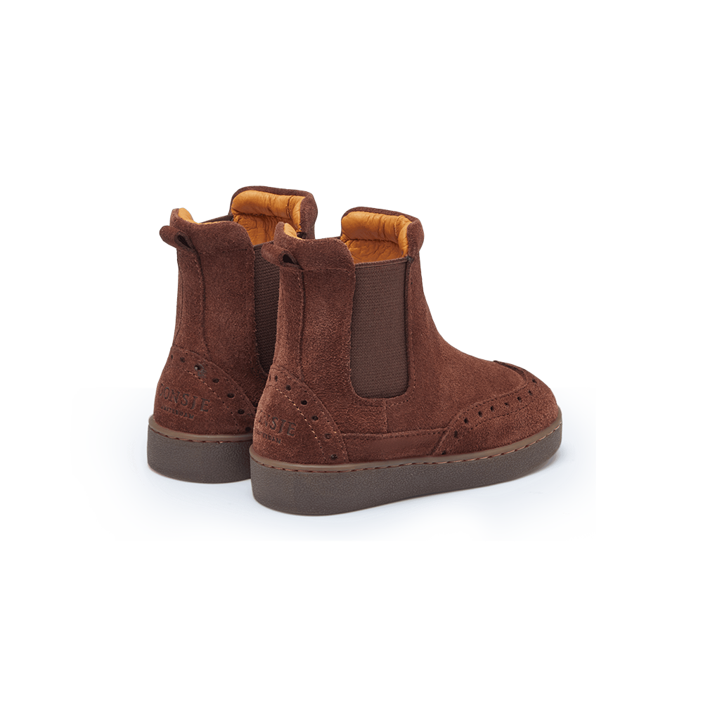 Lesmer Boots | Burgundy Suede