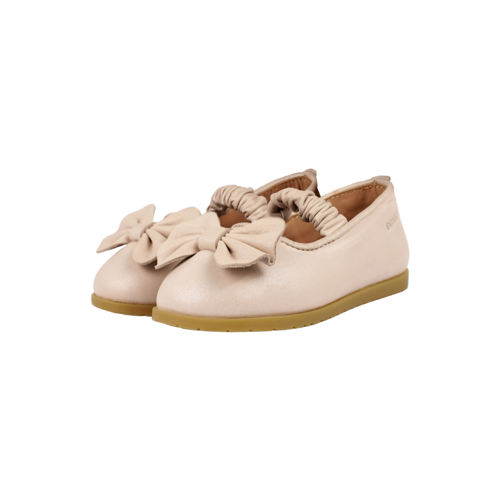 Sylah Ballerinas | Powder Metallic Nubuck