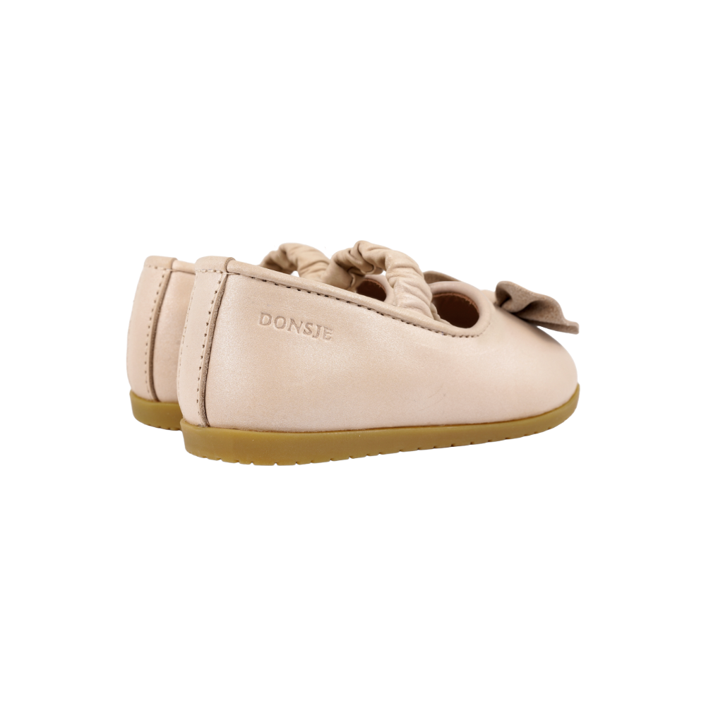 Sylah Ballerinas | Powder Metallic Nubuck