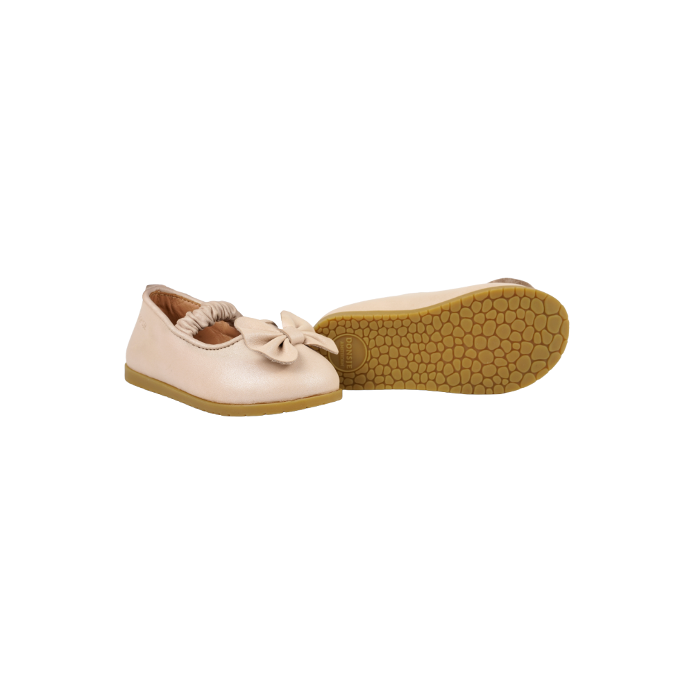 Sylah Ballerinas | Powder Metallic Nubuck