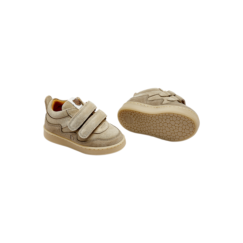 Pivalo Sneakers | Bear | Taupe Suede