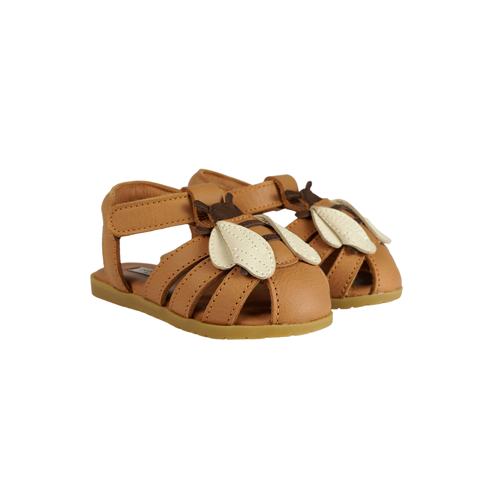 Thami Sky Sandals | Bee | Camel Classic Leather