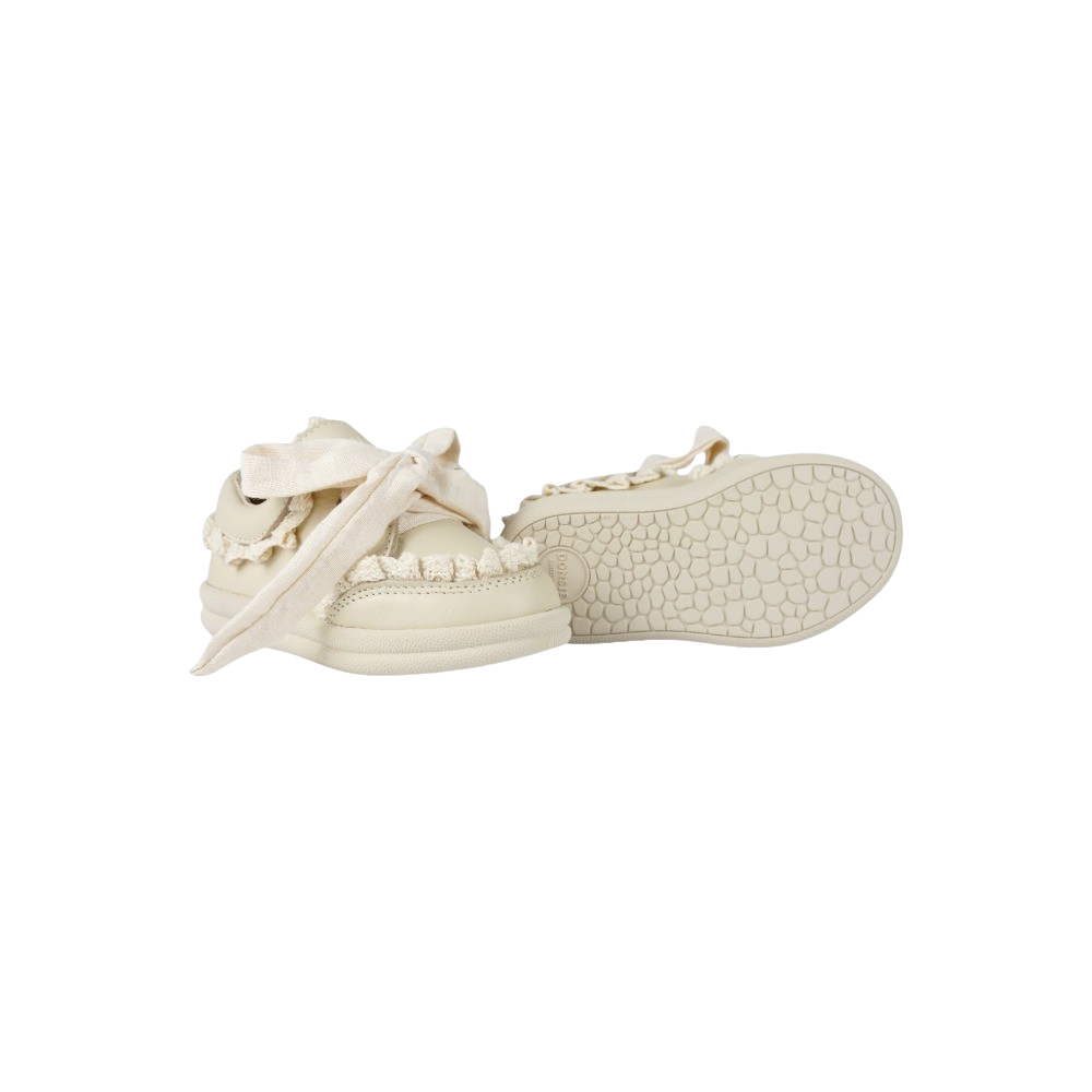 Wisel Sneakers | Cream Leather