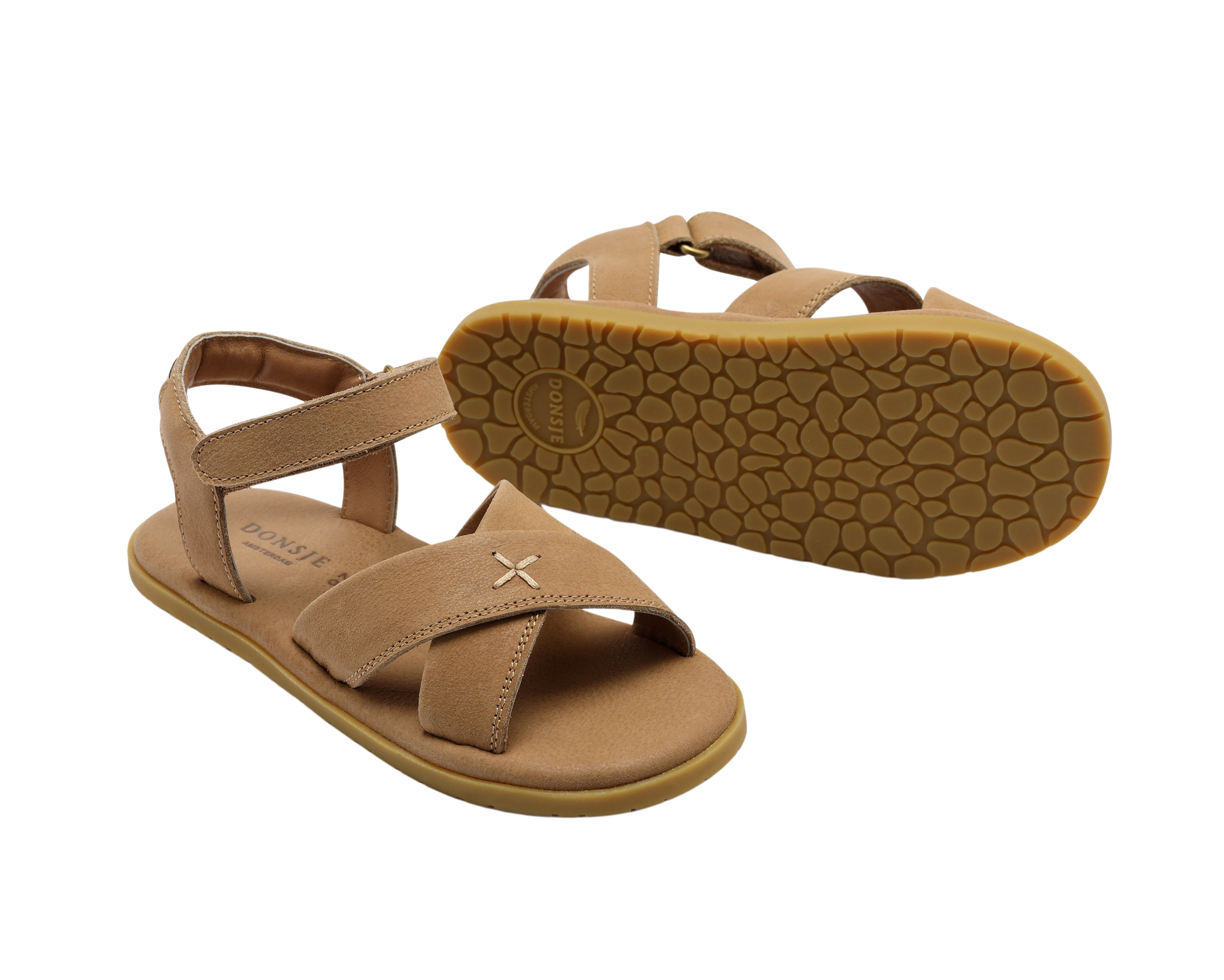 Qotis Sandals | Taupe Leather