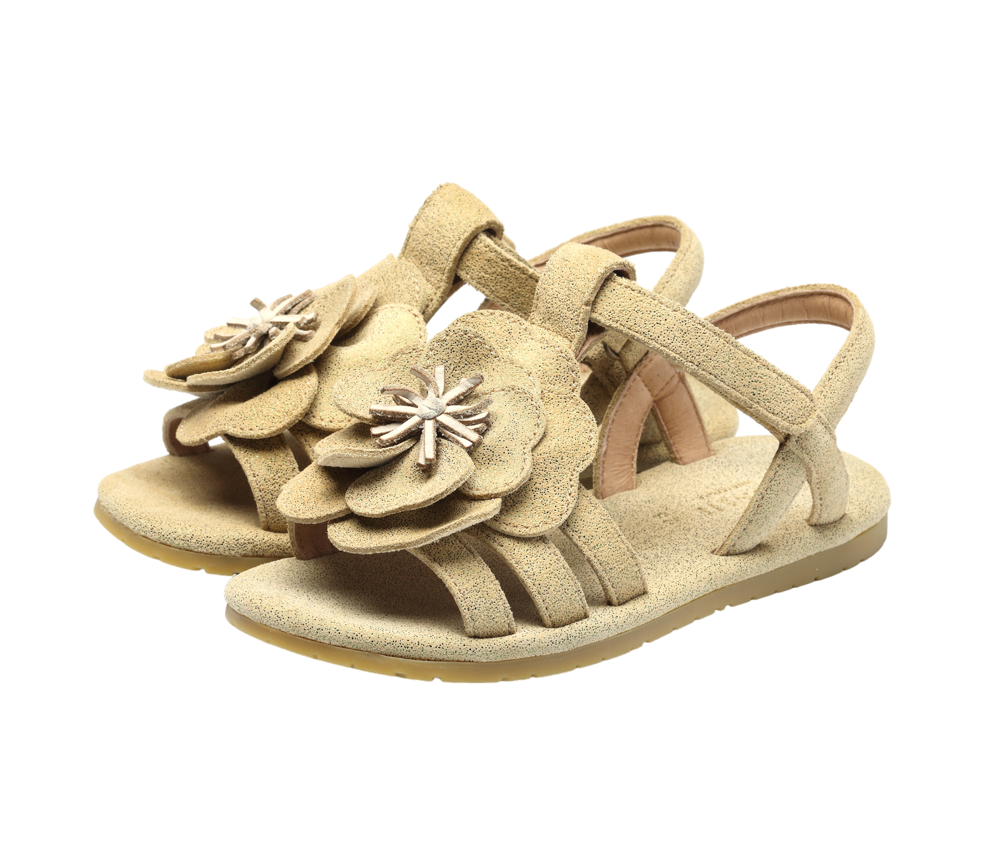 Iles Fields Sandals | Buttercup | Truffle Metallic Leather