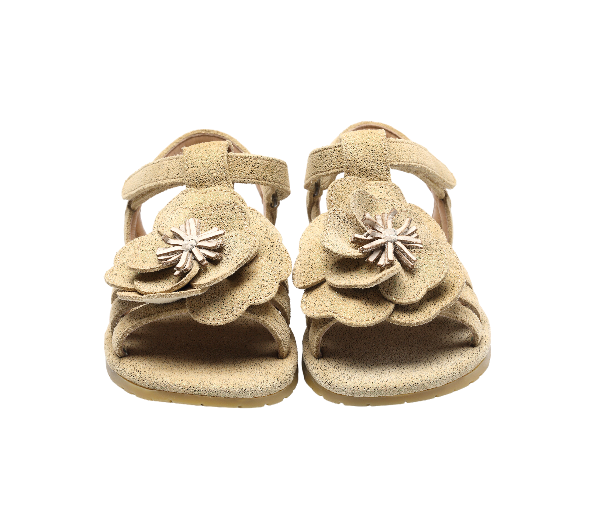 Iles Fields Sandals | Buttercup | Truffle Metallic Leather