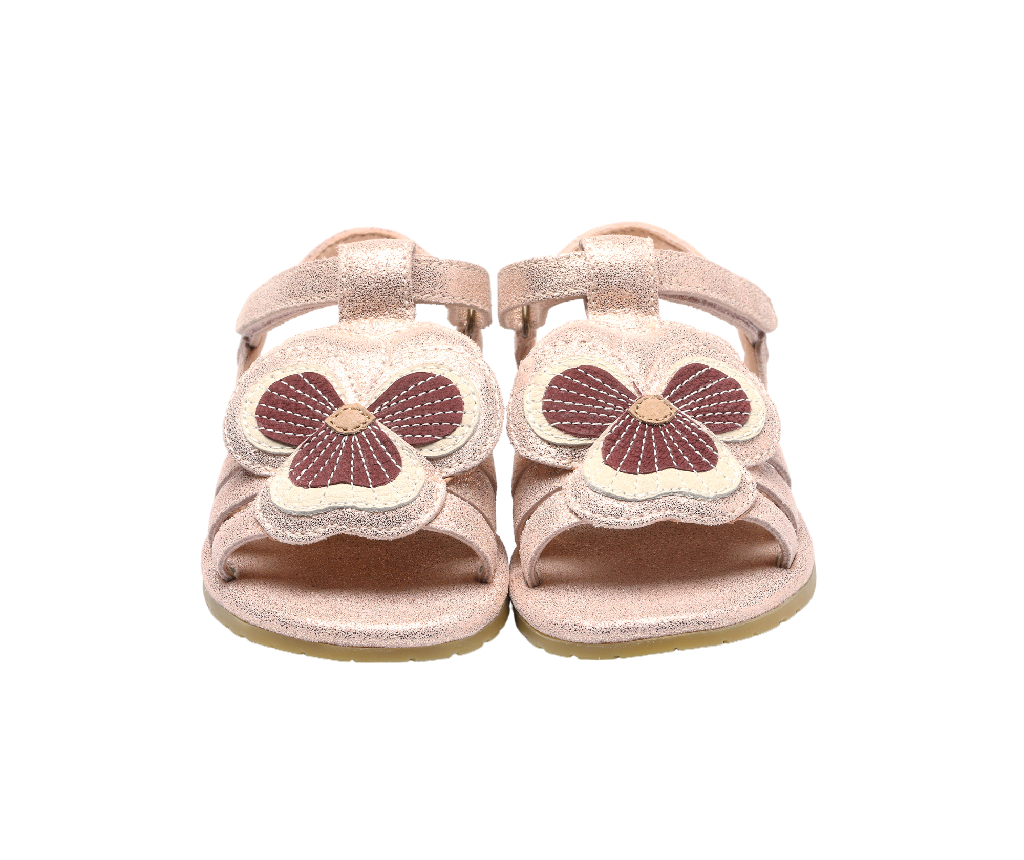 Iles Fields Sandals | Violette | Powder Metallic Leather