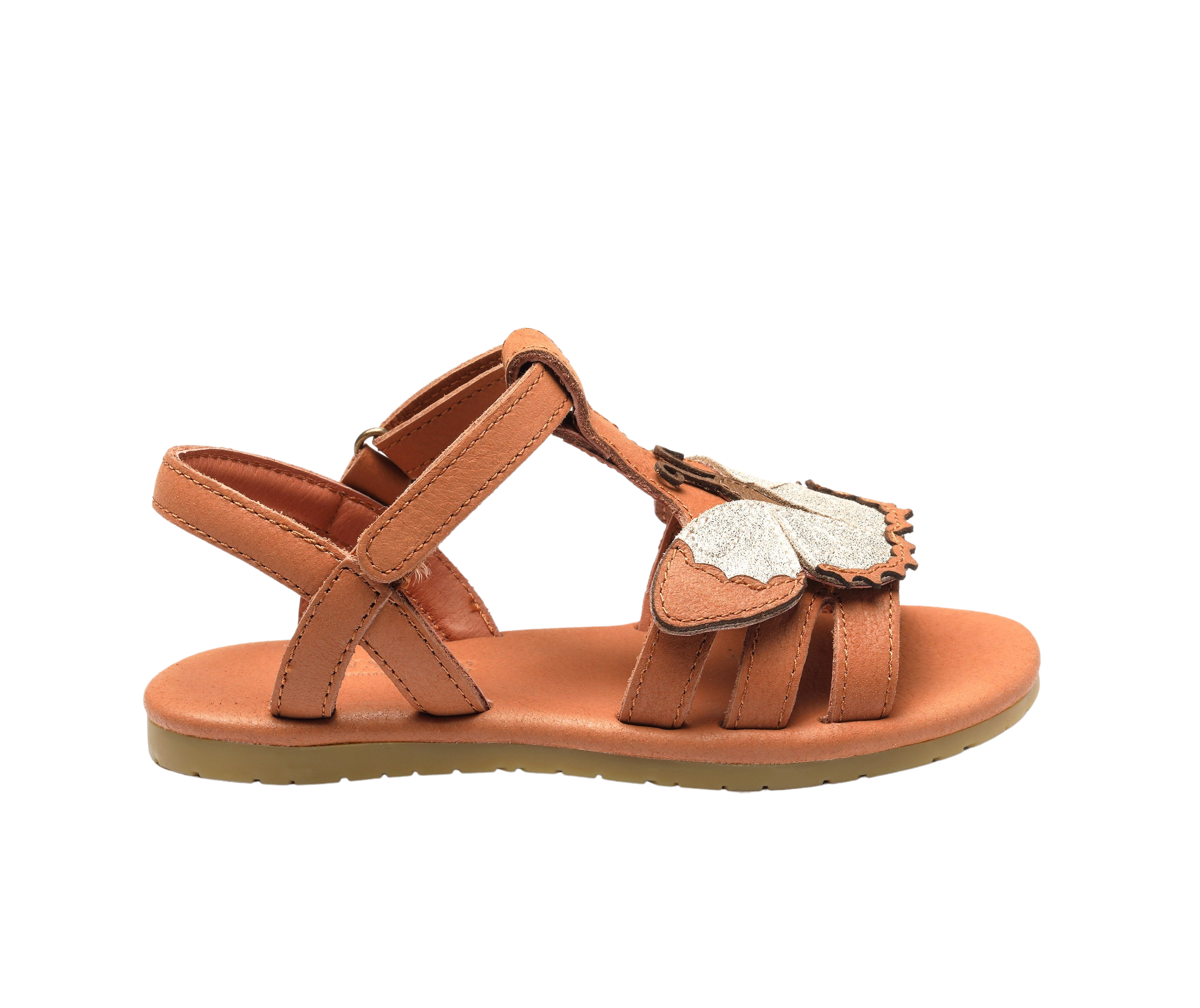Iles Sky Sandals | Papillon | Walnut Leather