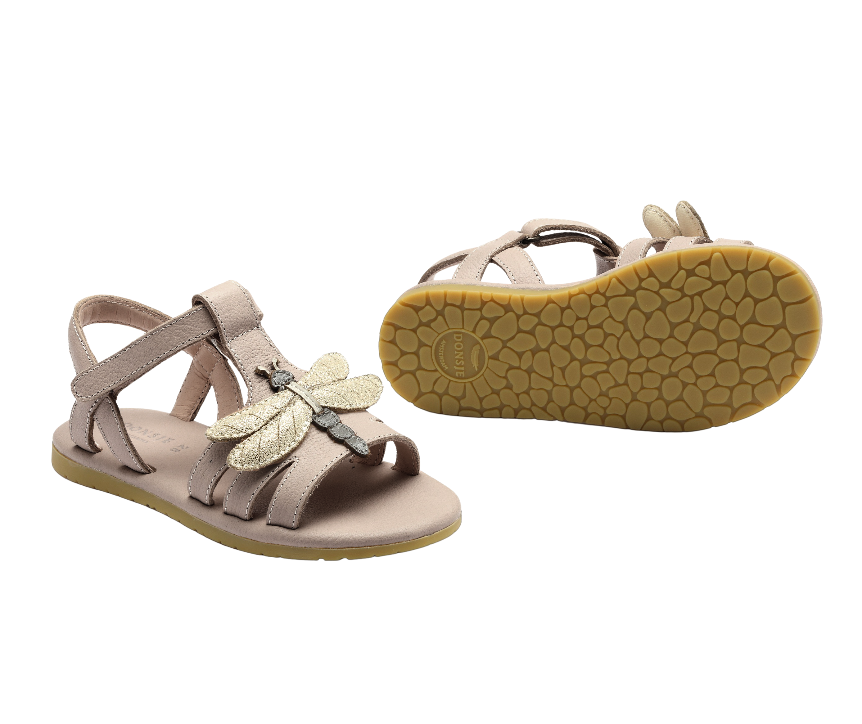 Qiles Sky Sandals | Libelle | Soft Lavender Leather
