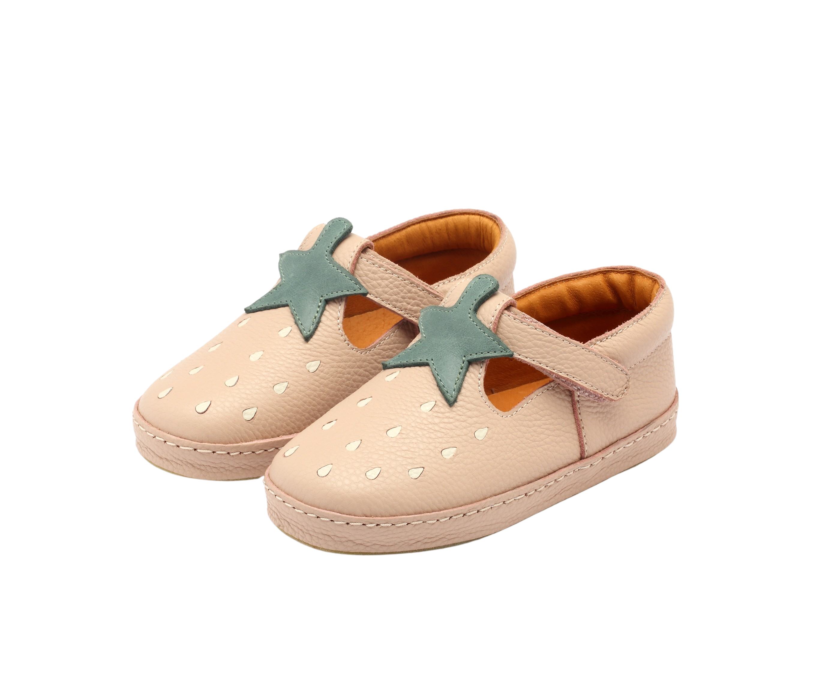 Bowi Shoes | Strawberry | Light Rose Leather