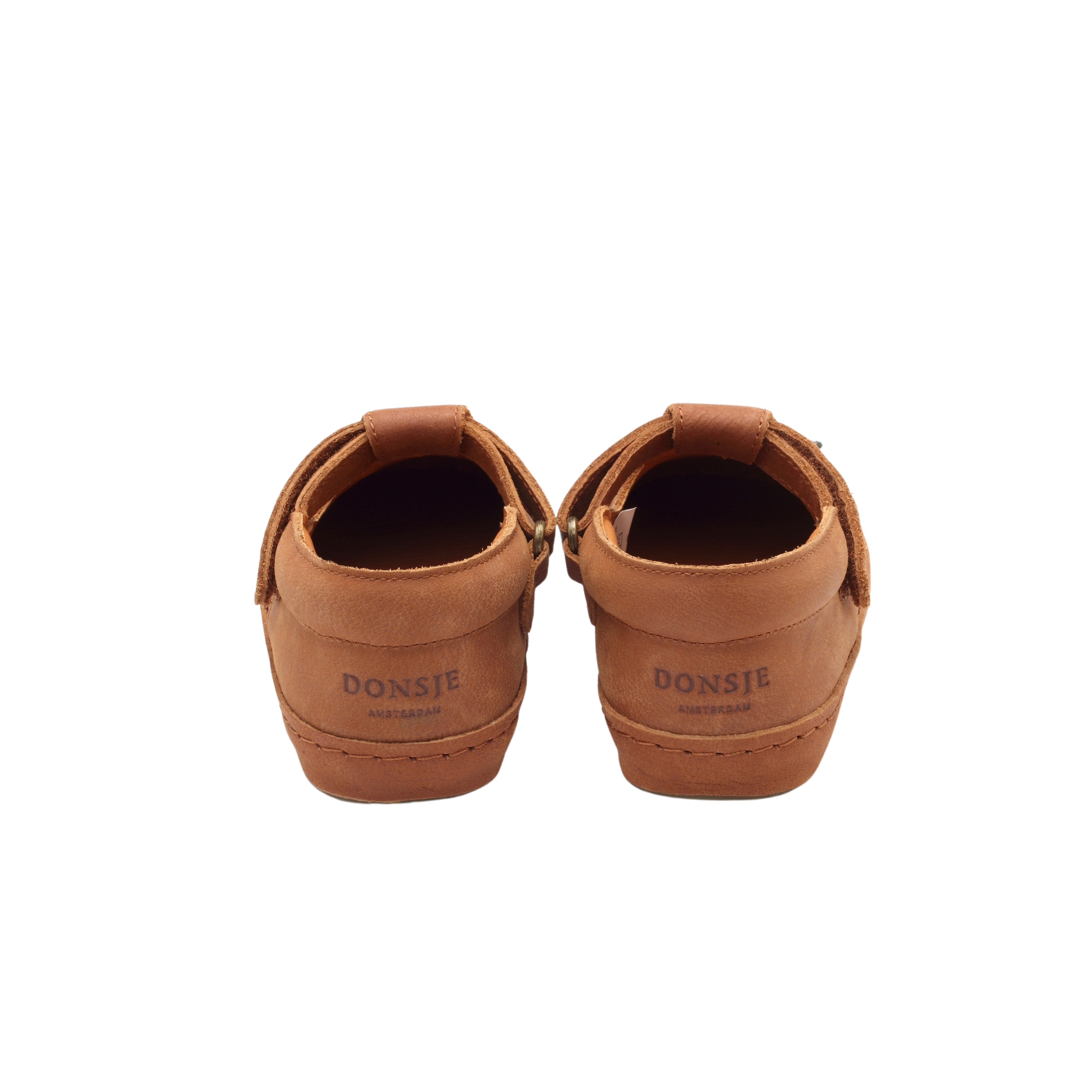 Bowi Shoes | Grapefruit | Walnut Leather