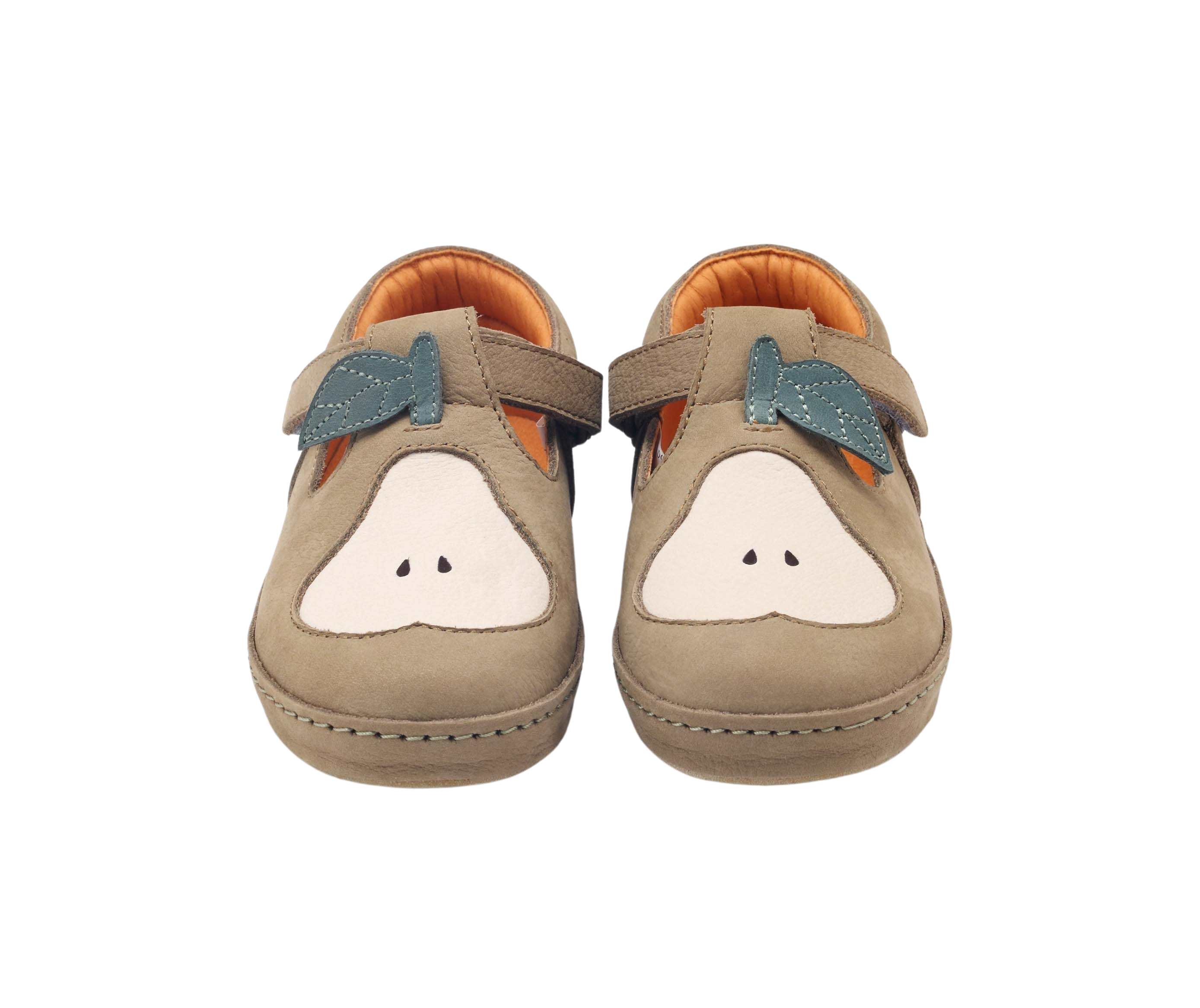 Bowi Shoes | Pear | Sage Betting Leather