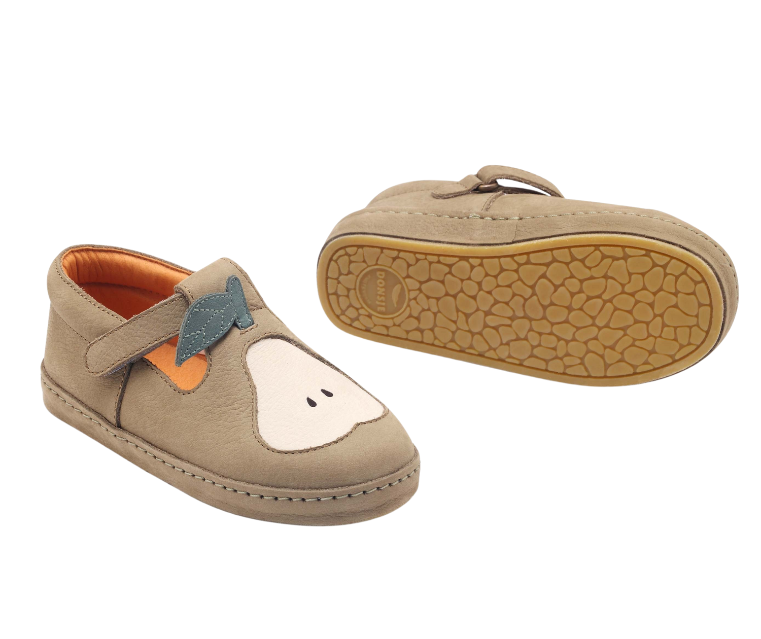 Bowi Shoes | Pear | Sage Betting Leather
