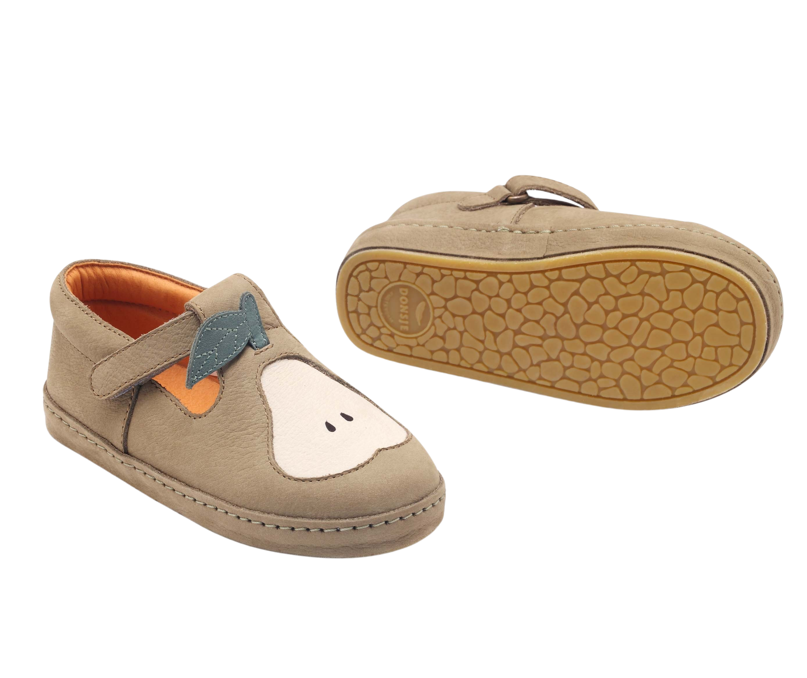 Bowi Shoes | Pear | Sage Betting Leather