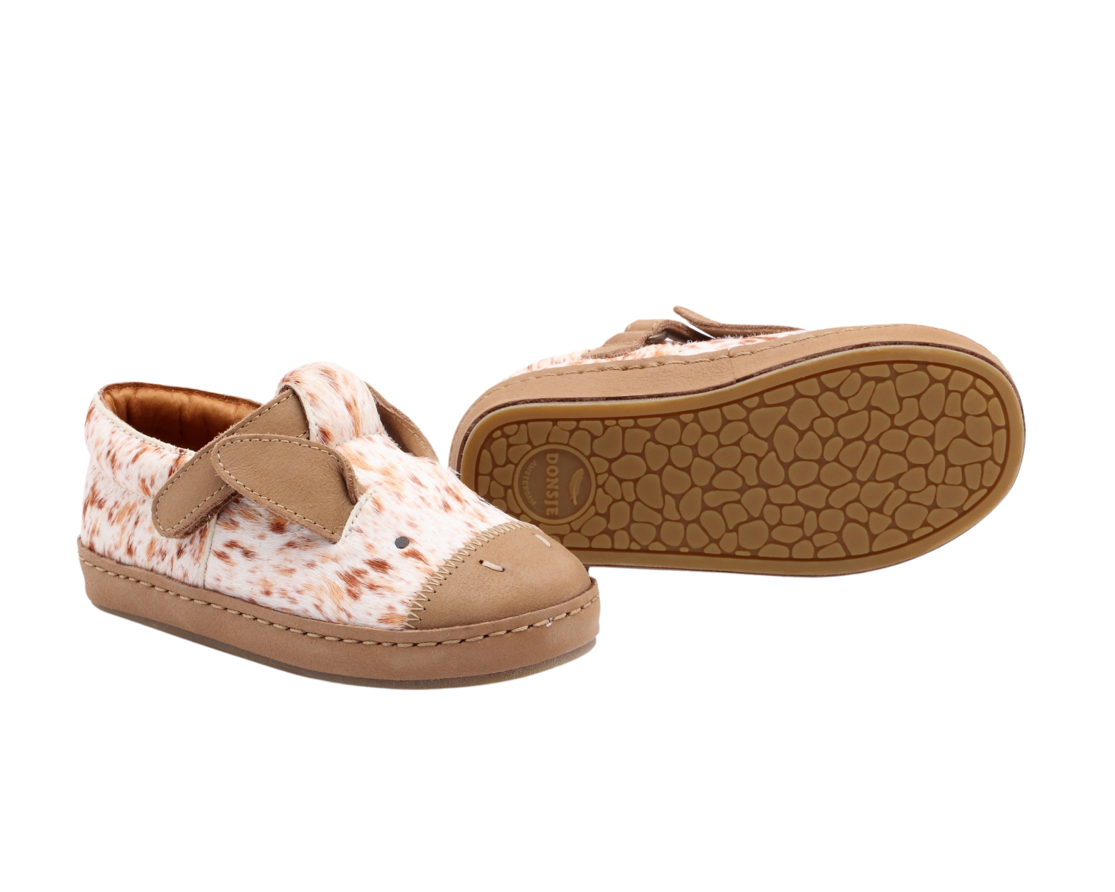 Xan Exclusive Shoes | Horse | Brown Brushed Cow Hair