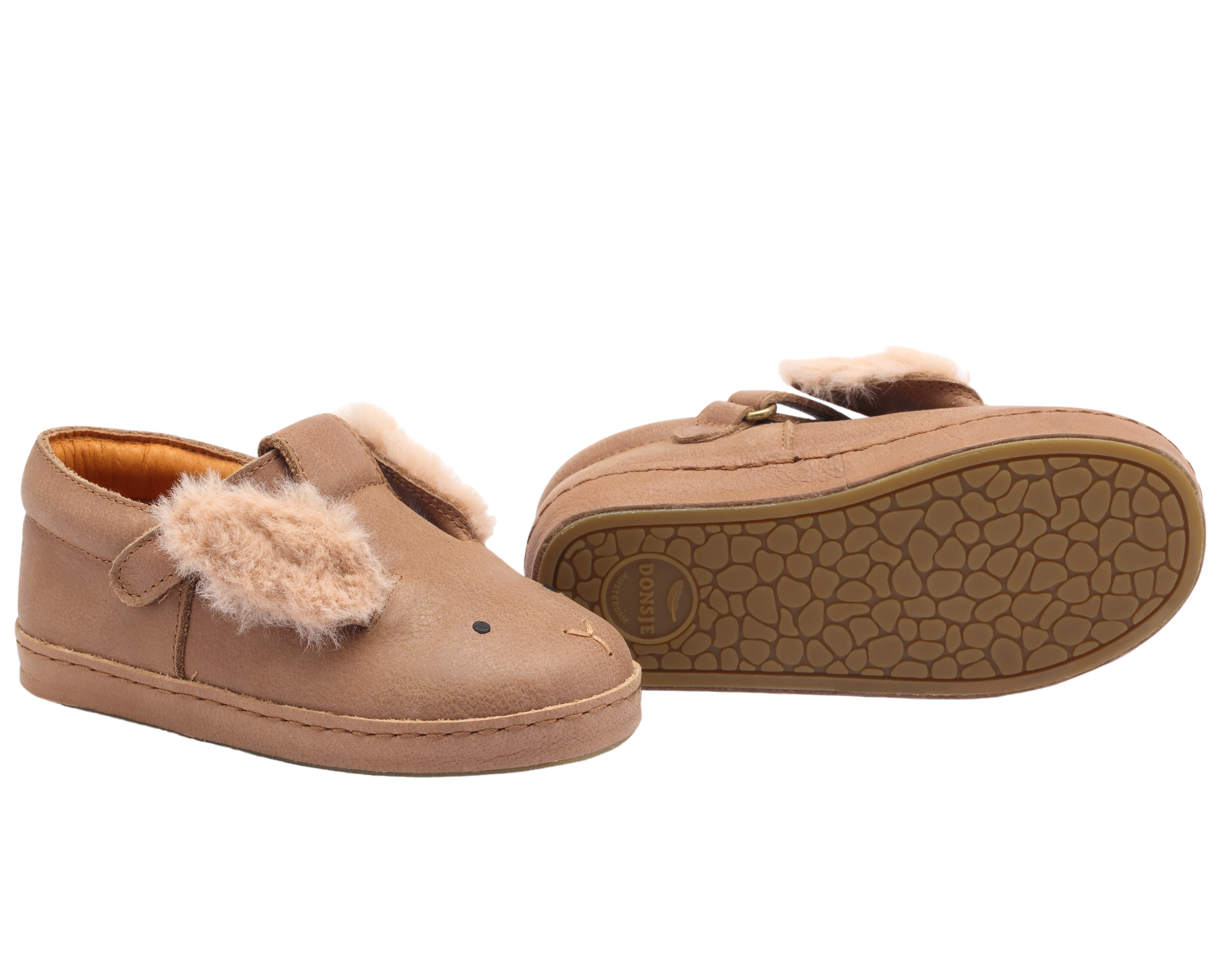 Xan Exclusive | Fluffy Bunny | Hazelnut Leather