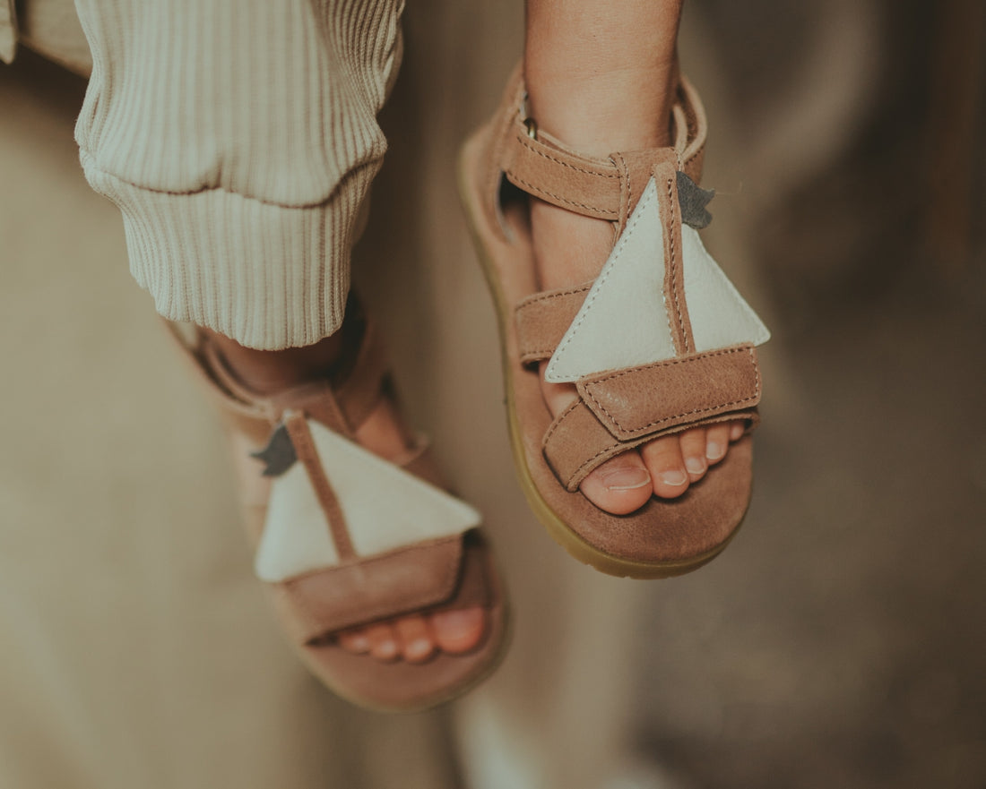 Mattia Sandals | Boat | Hazelnut Leather