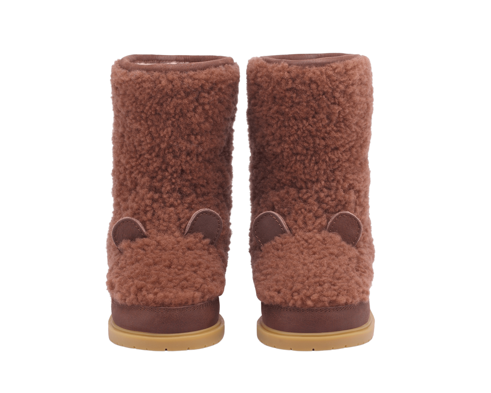 Irfi Boots | Bear | Brown Curly Sheep Wool
