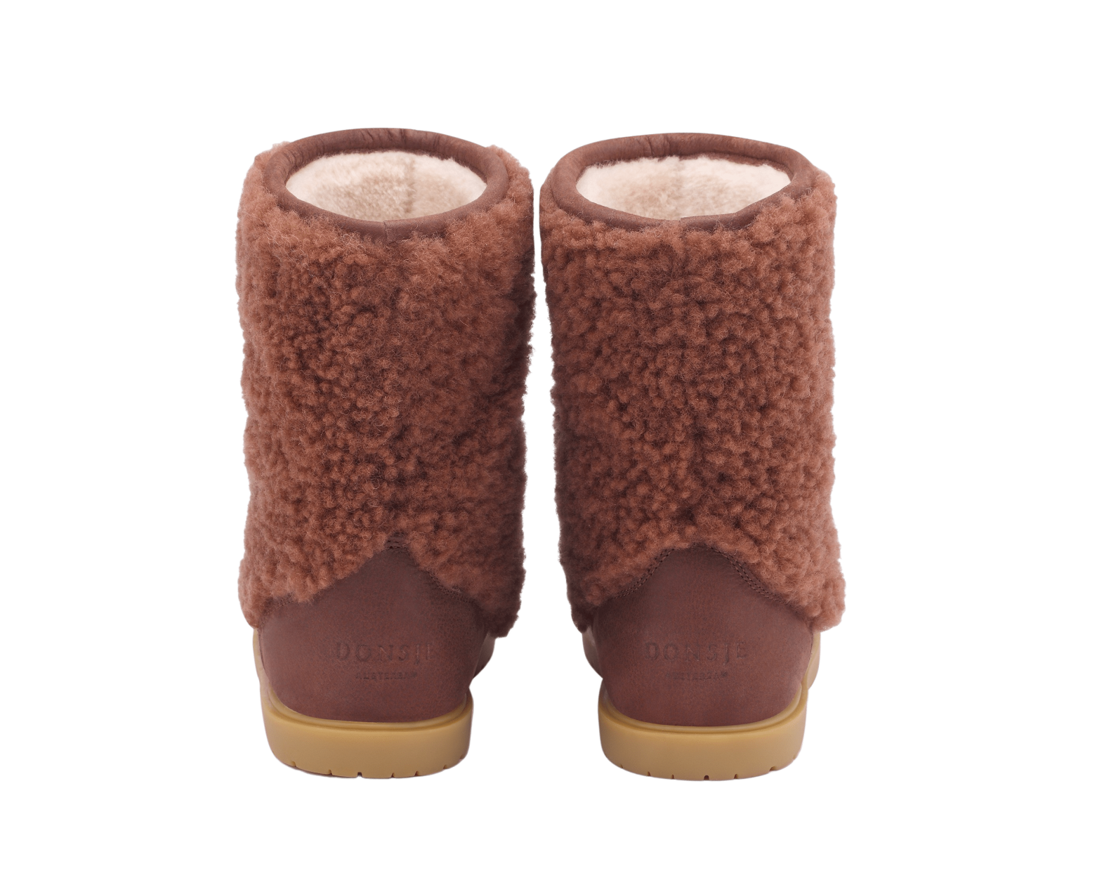 Irfi Boots | Bear | Brown Curly Sheep Wool