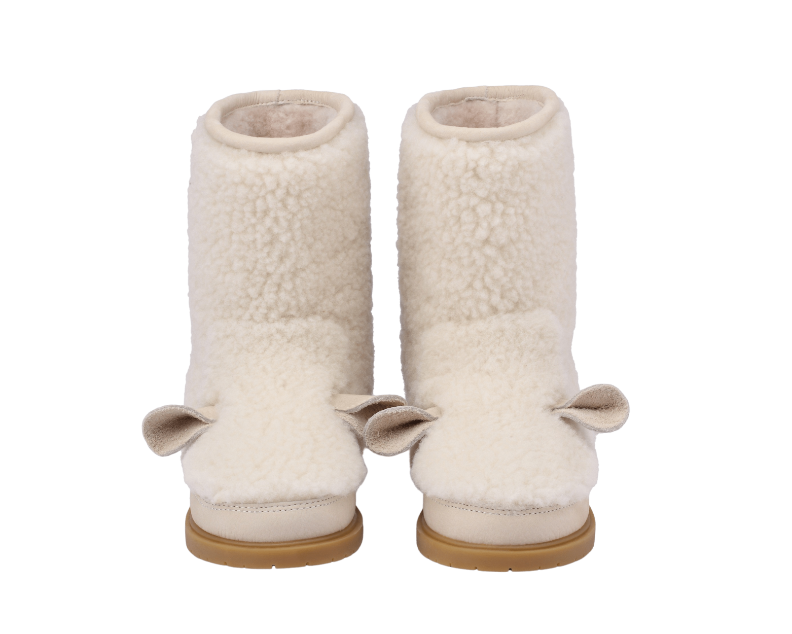 Irfi Boots | Lammy | Off White Curly Sheep Wool