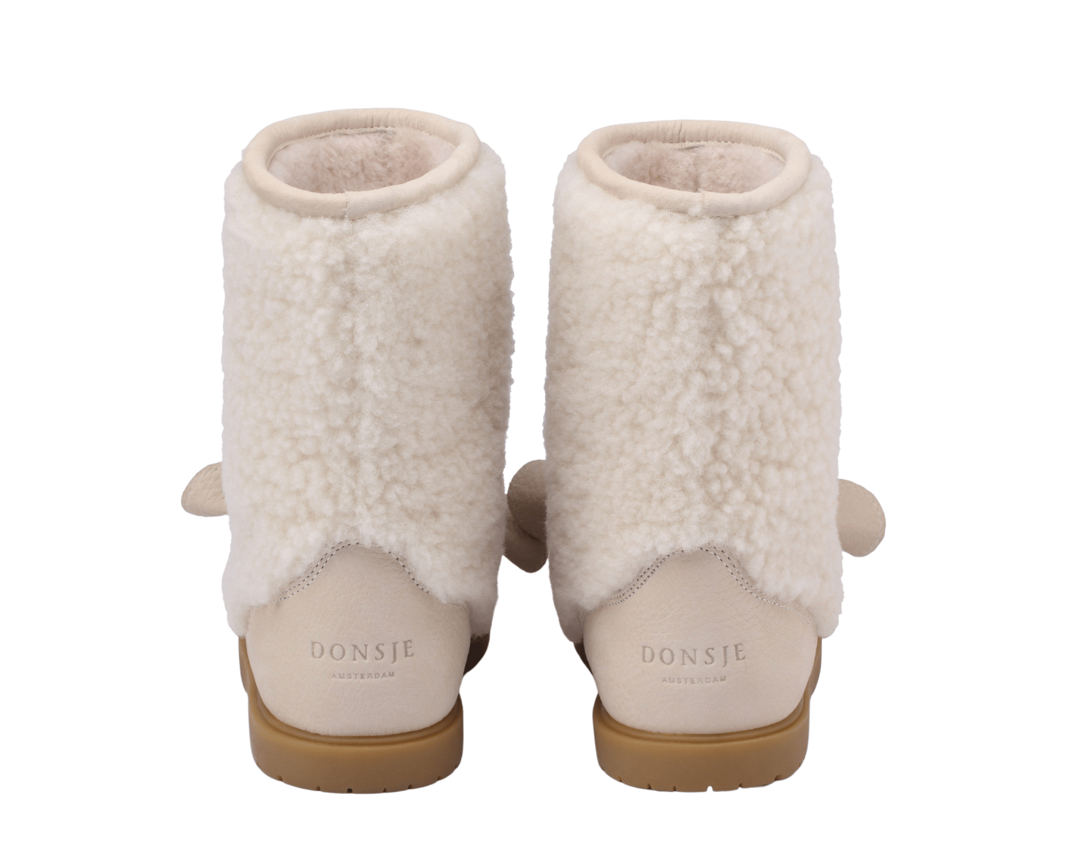 Irfi Boots | Lammy | Off White Curly Sheep Wool
