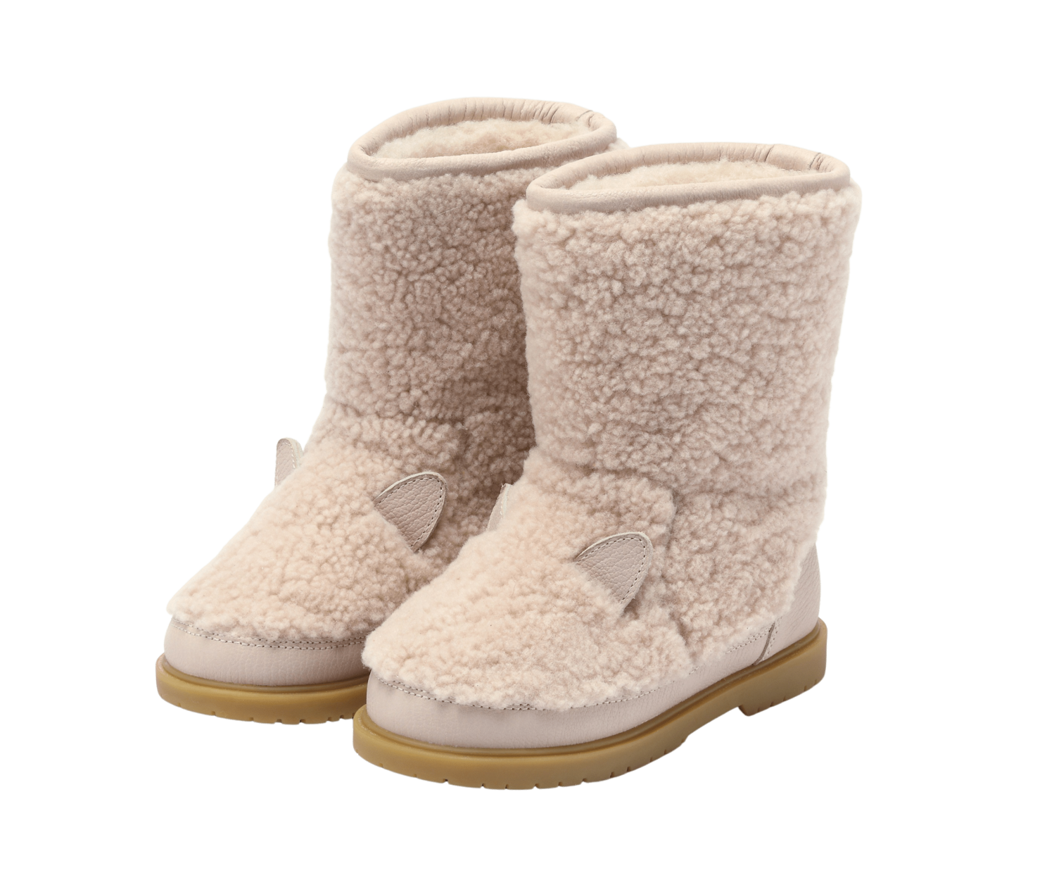 Irfi Boots | Cat | Lavender Curly Sheep Wool