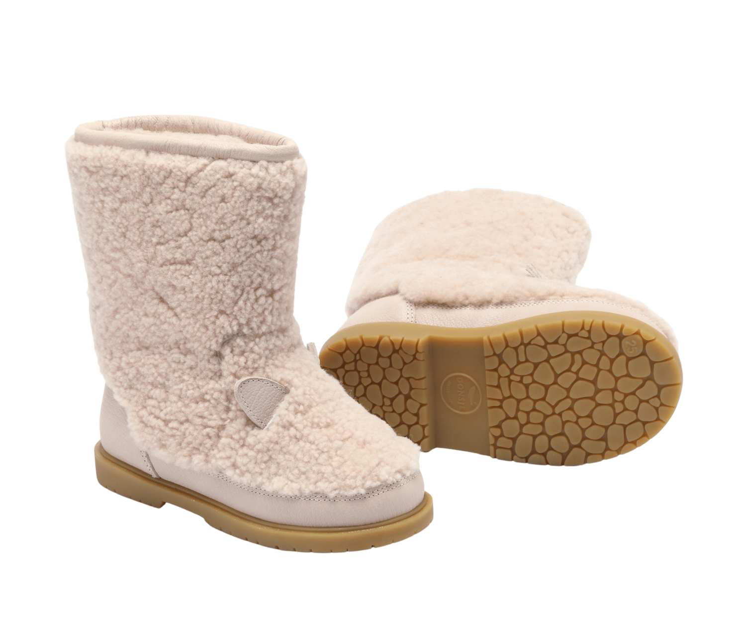 Irfi Boots | Cat | Lavender Curly Sheep Wool