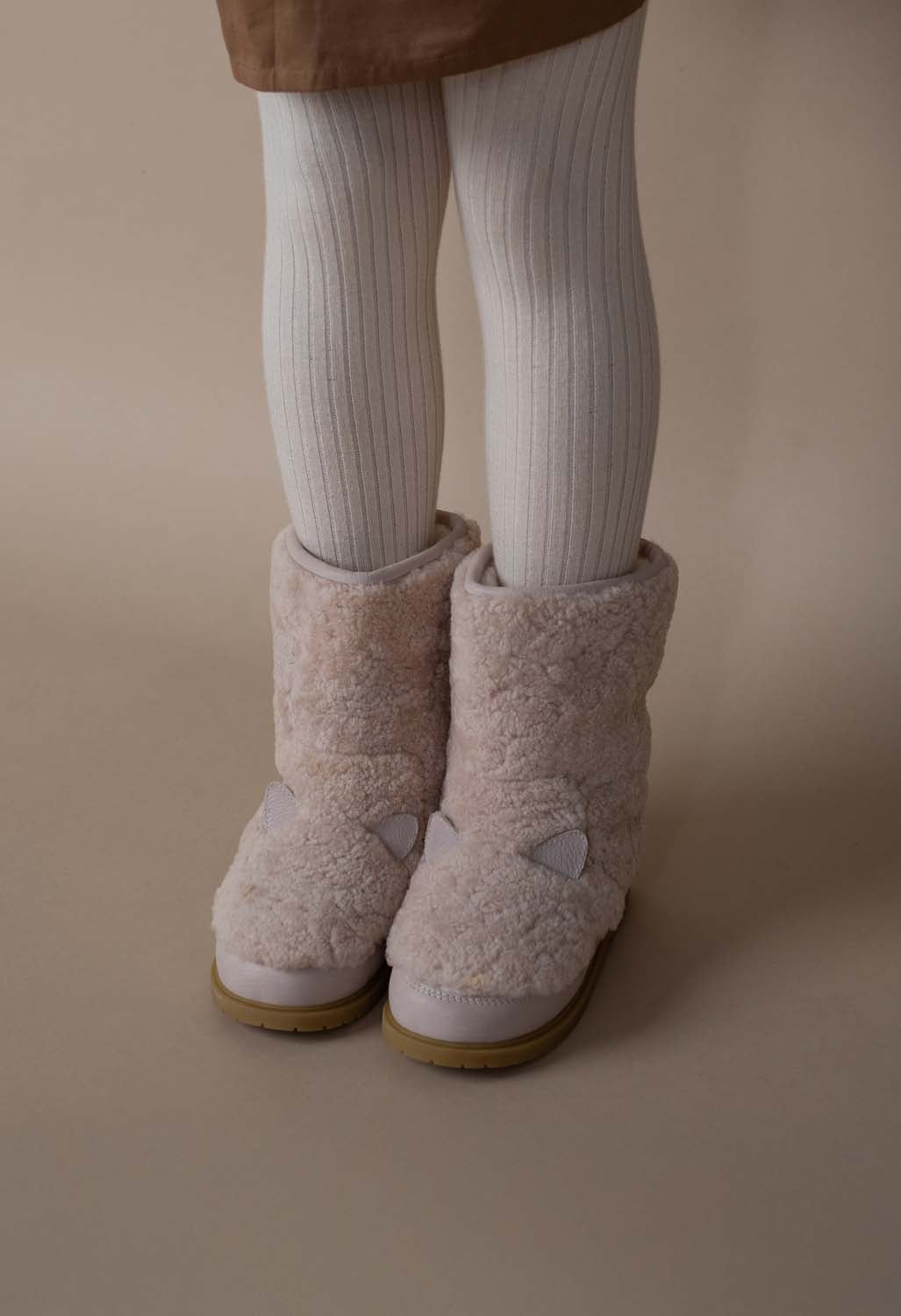 Irfi Boots | Cat | Lavender Curly Sheep Wool
