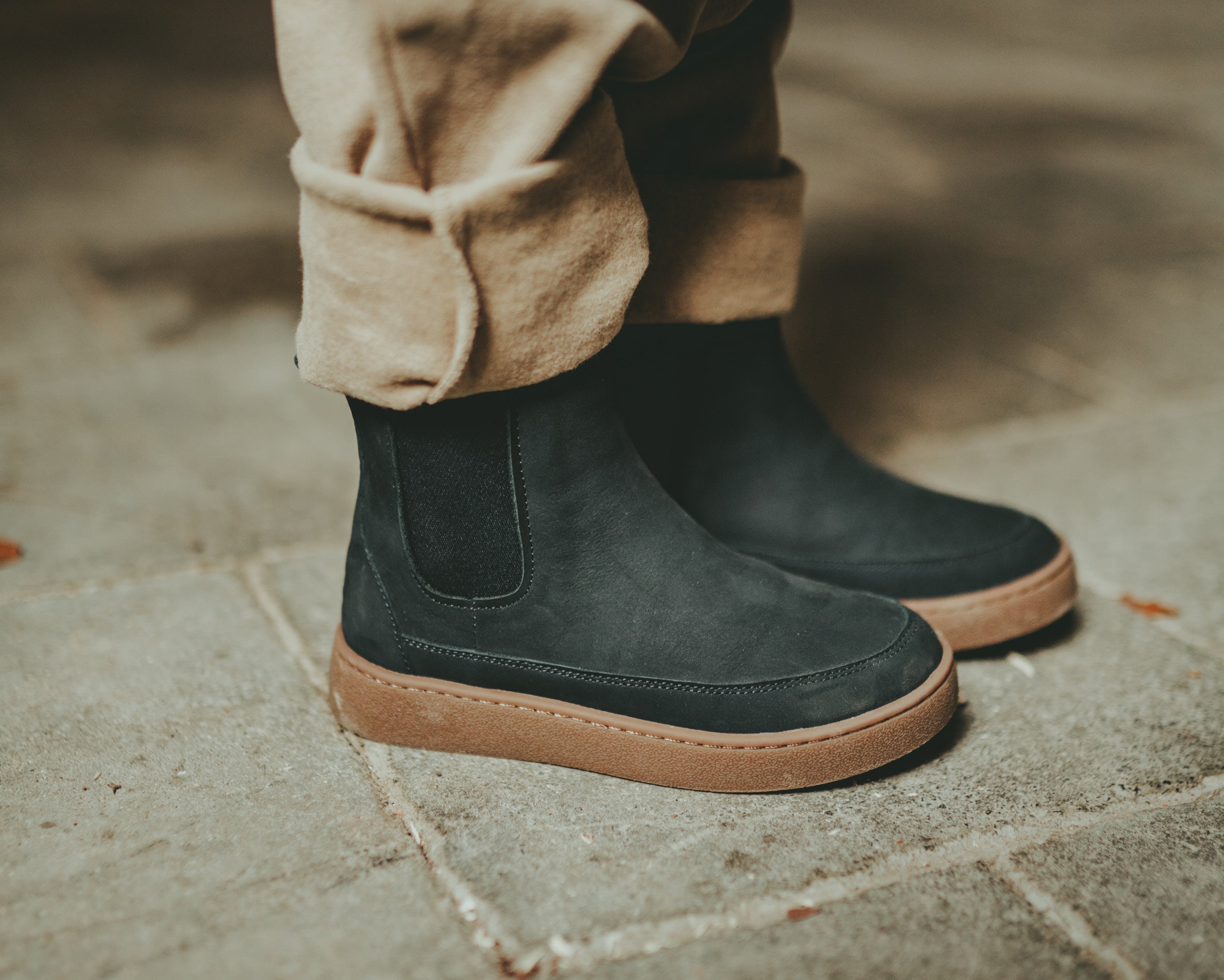 Ojeh Boots | Navy Nubuck