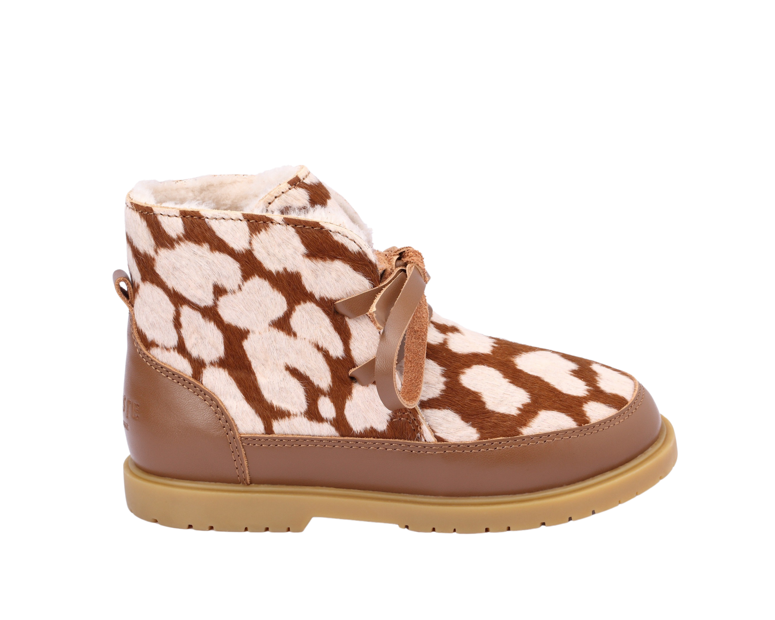 Buddy Exclusive Boots | Brown Spotted Cow Hair