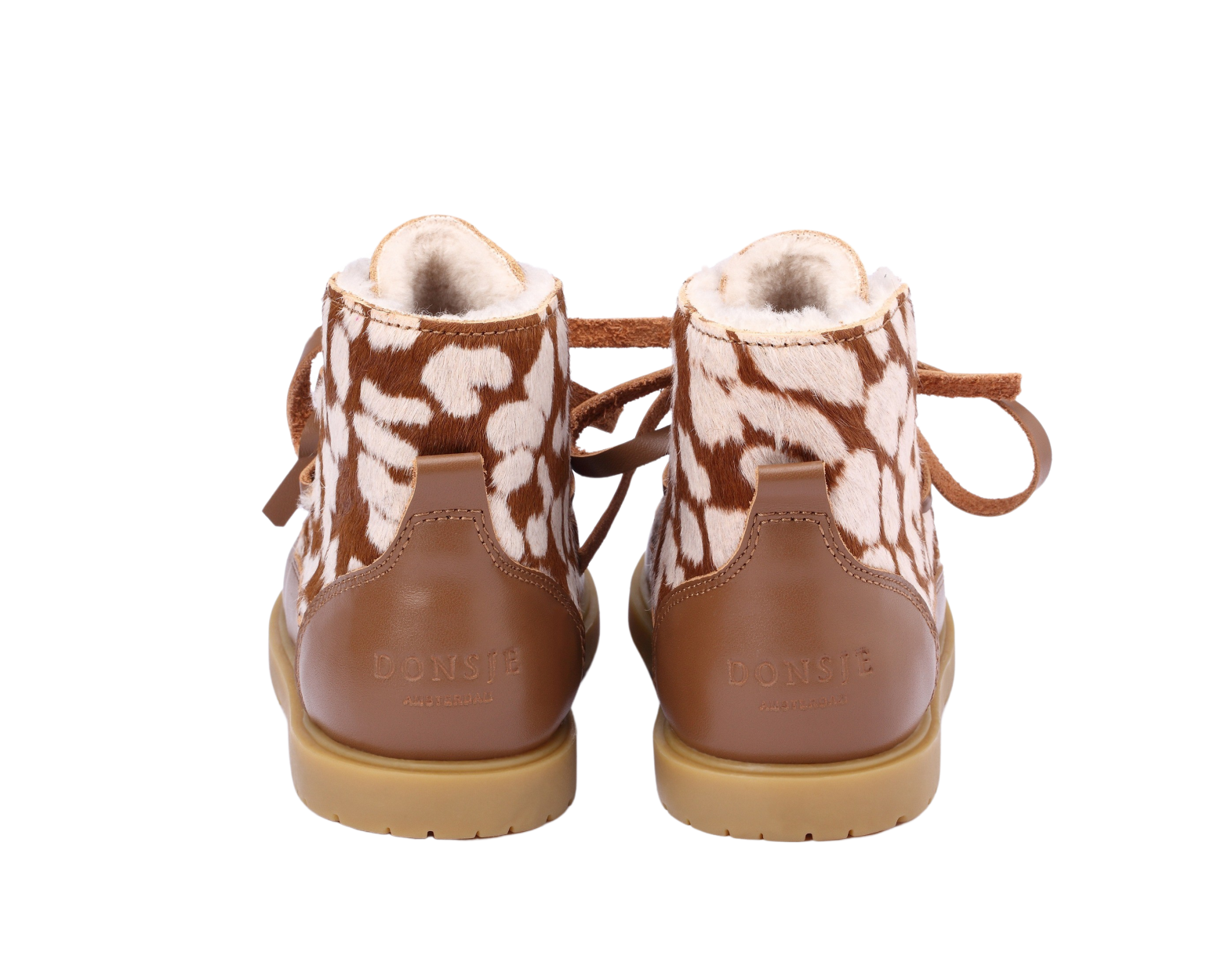 Buddy Exclusive Boots | Brown Spotted Cow Hair